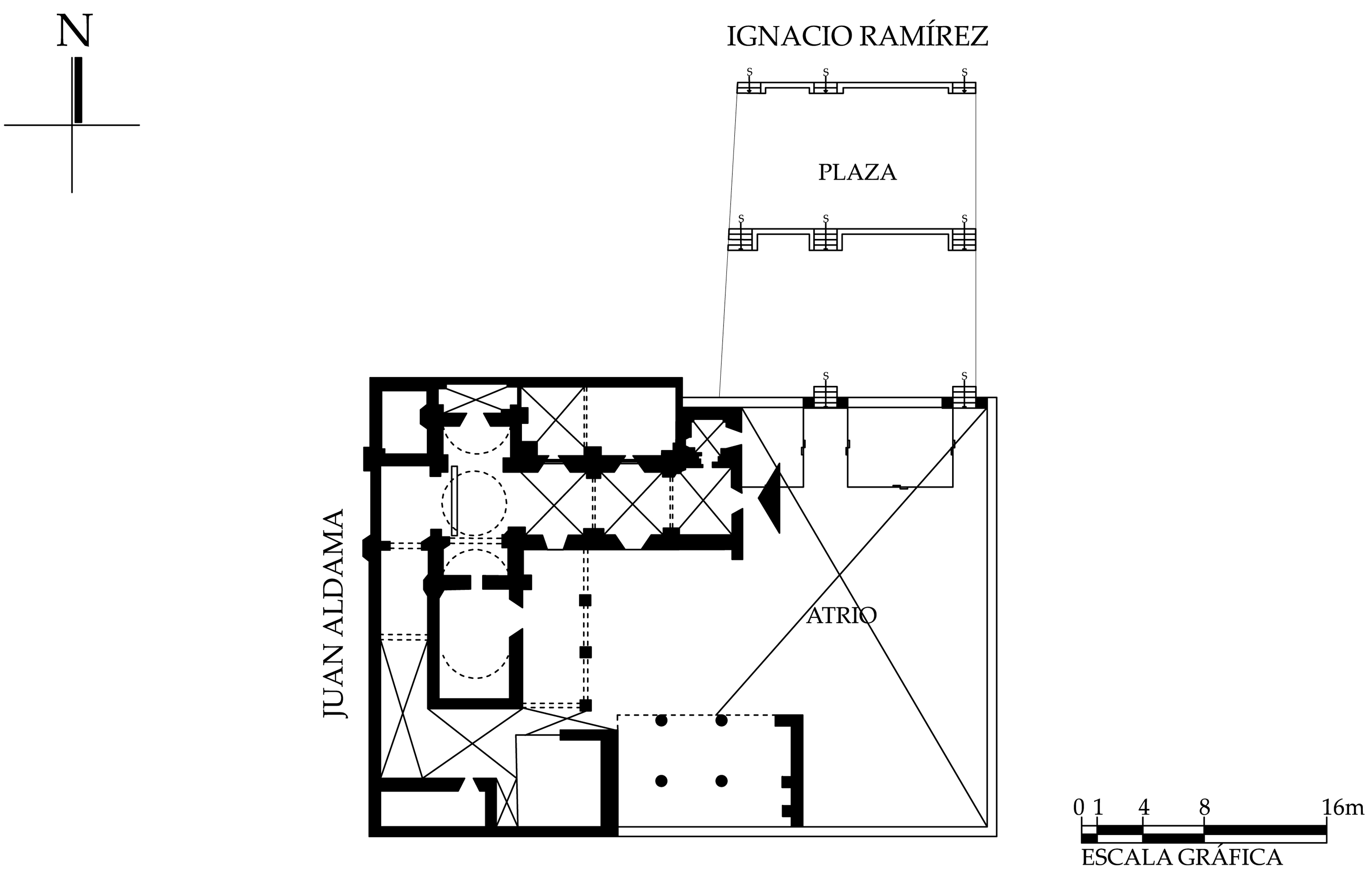Planta arquitect&oacute;nica, 2016.