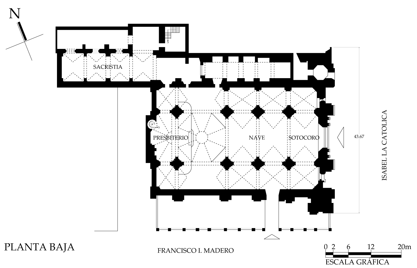 Planta arquitectónica, 2009.