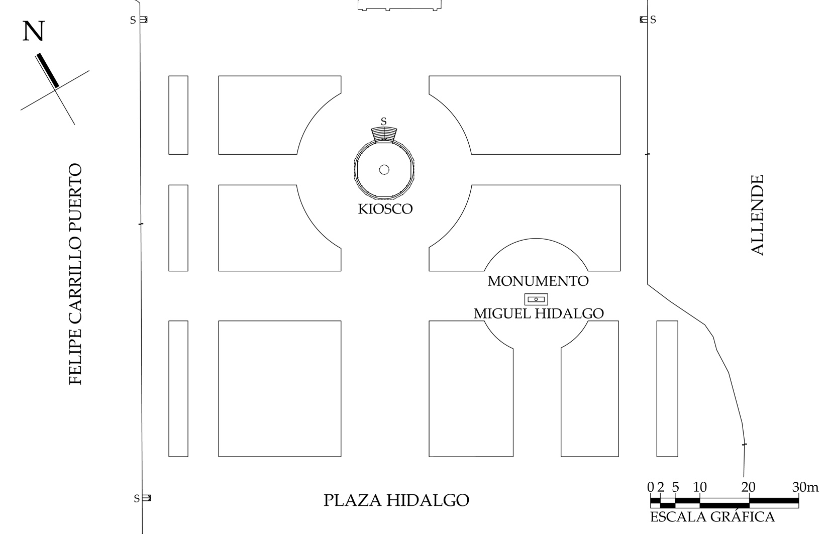 Planta arquitect&oacute;nica, 2018.