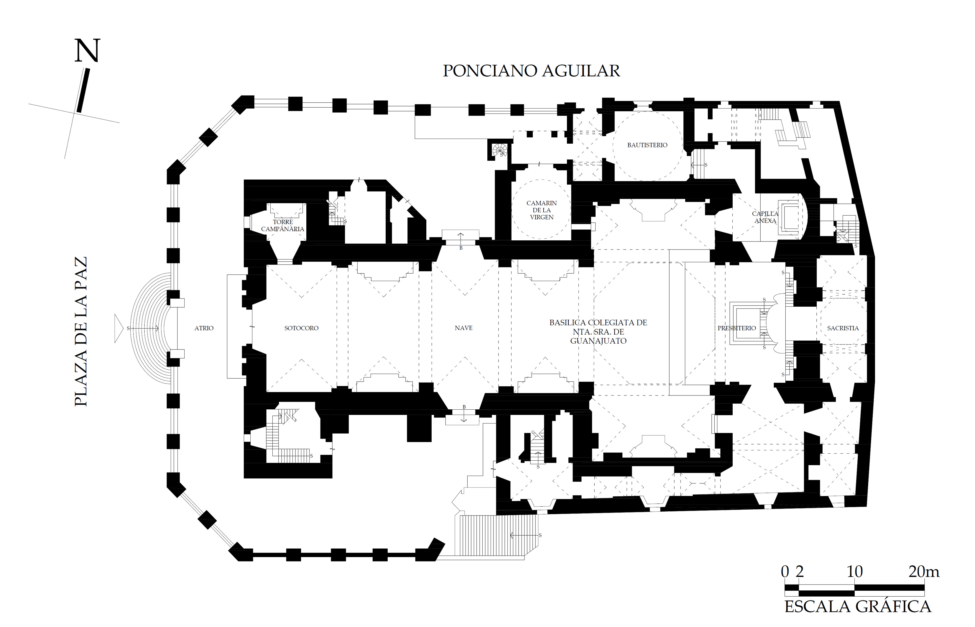 Planta arquitect&oacute;nica, 2016.