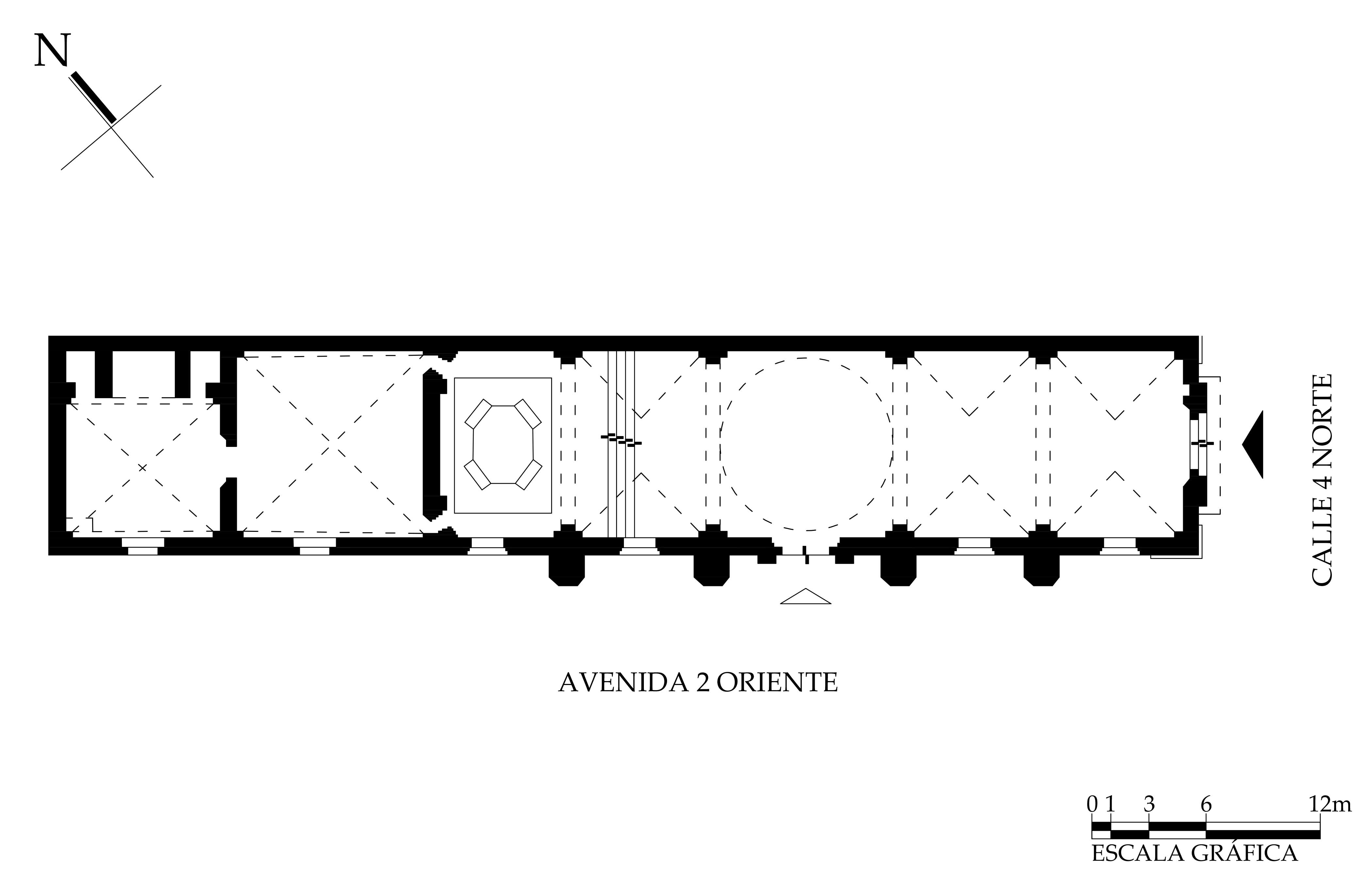 Planta arquitectónica.
