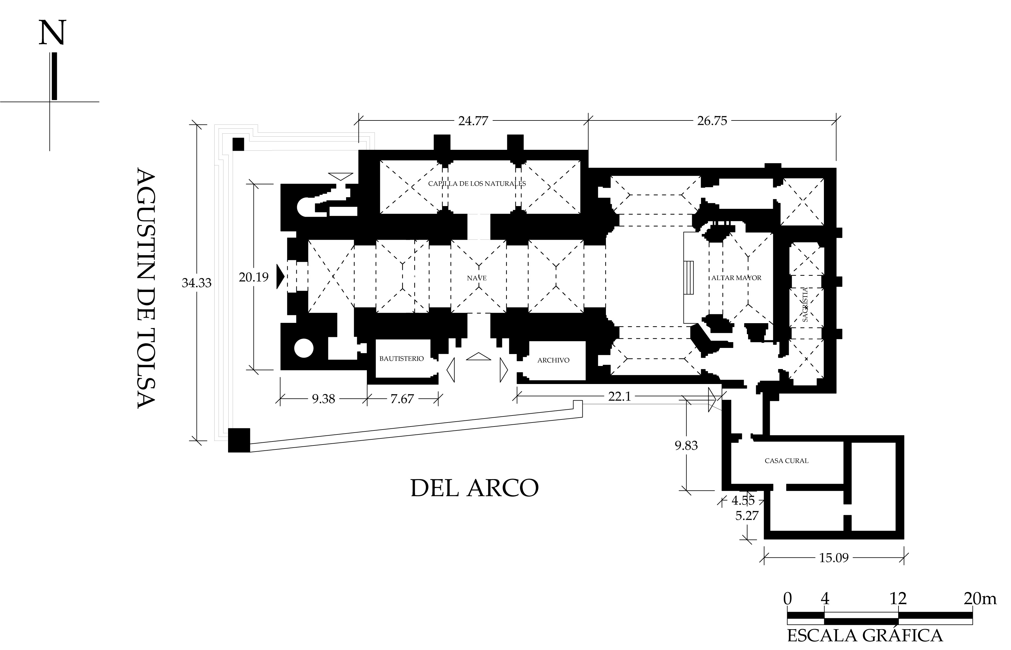 Planta Arquitect&oacute;nica, 2019.