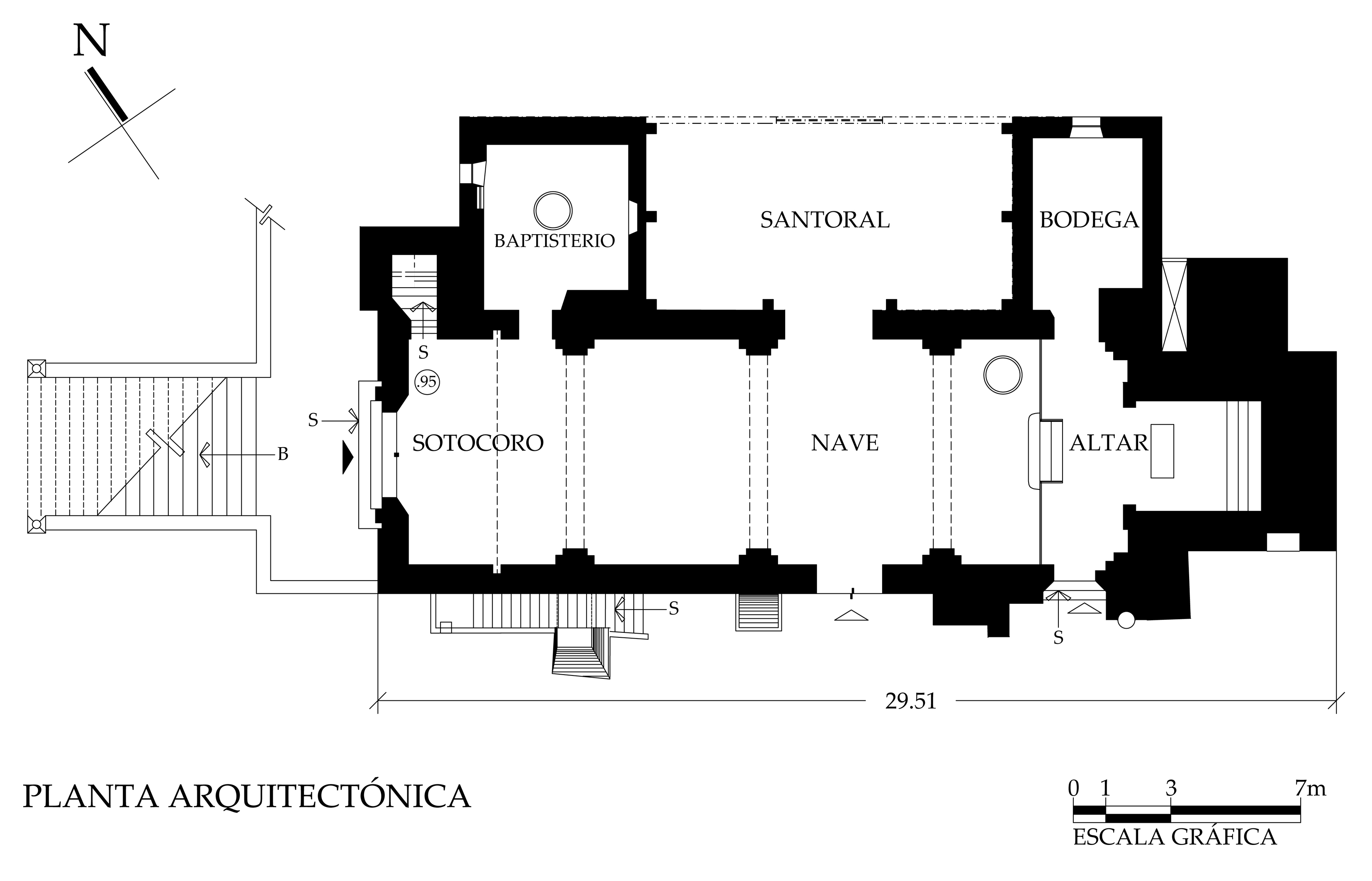 Planta arquitectónica, 2016.