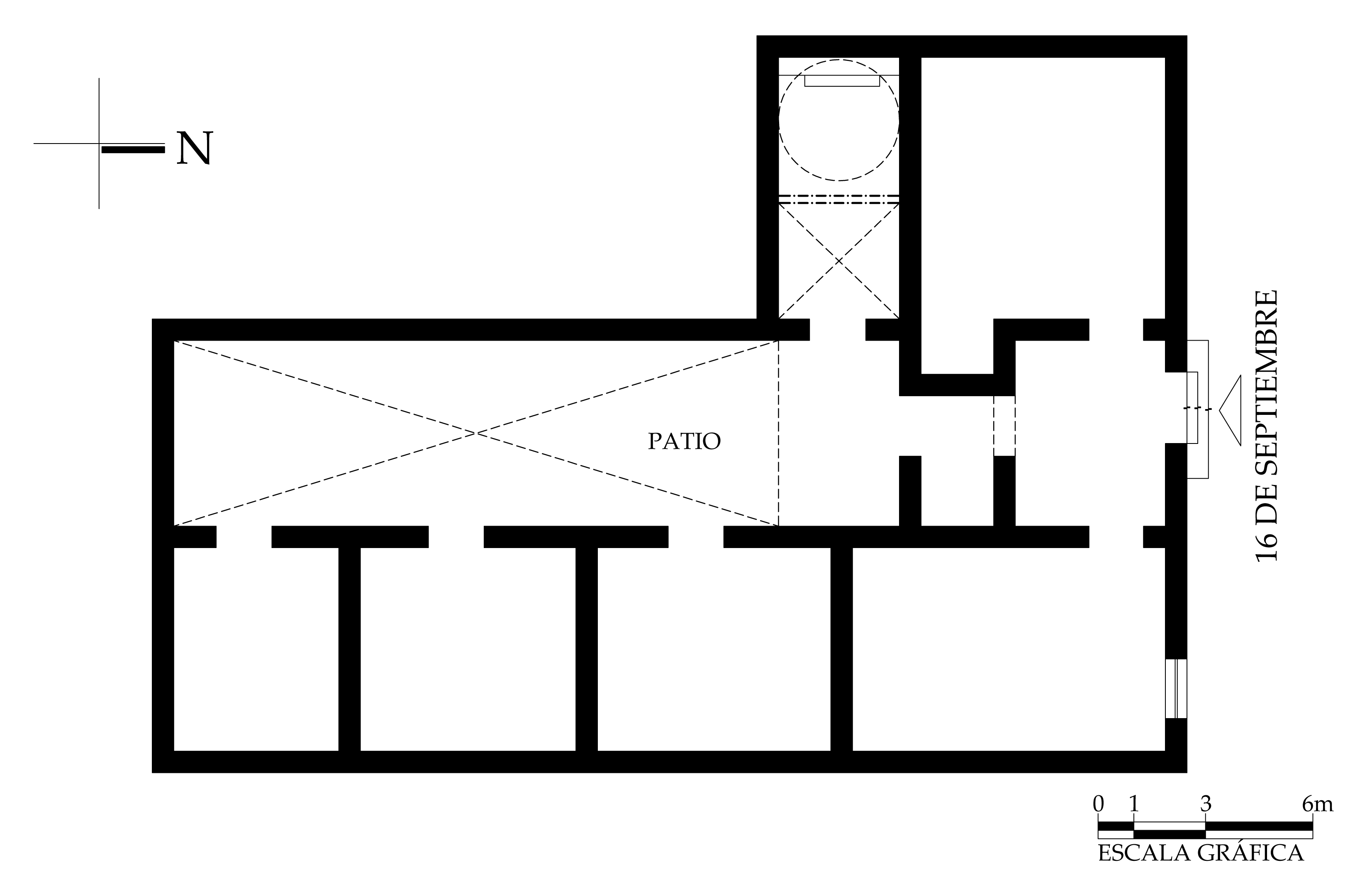 Planta arquitect&oacute;nica, 2017.