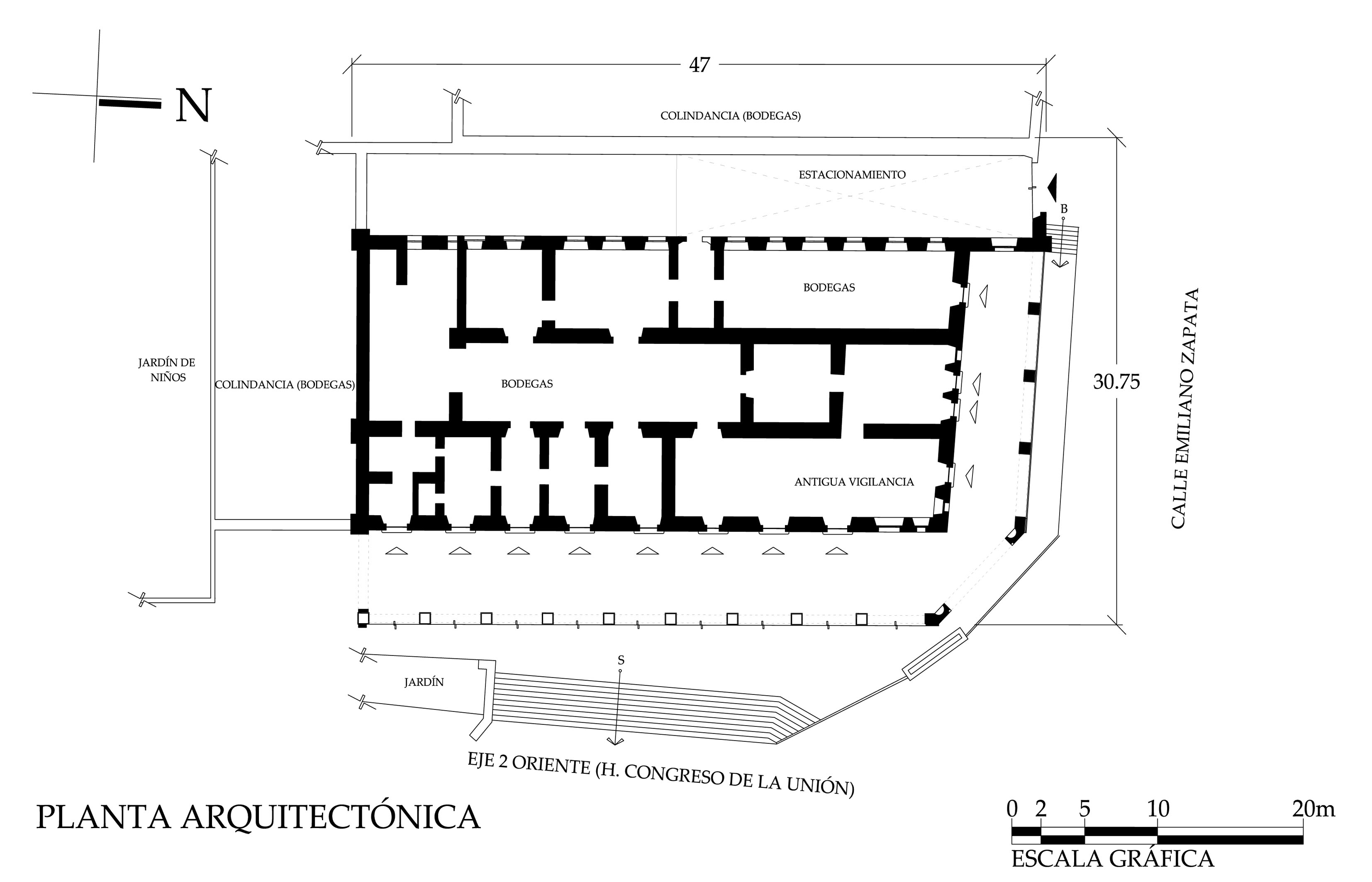 Planta arquitect&oacute;nica