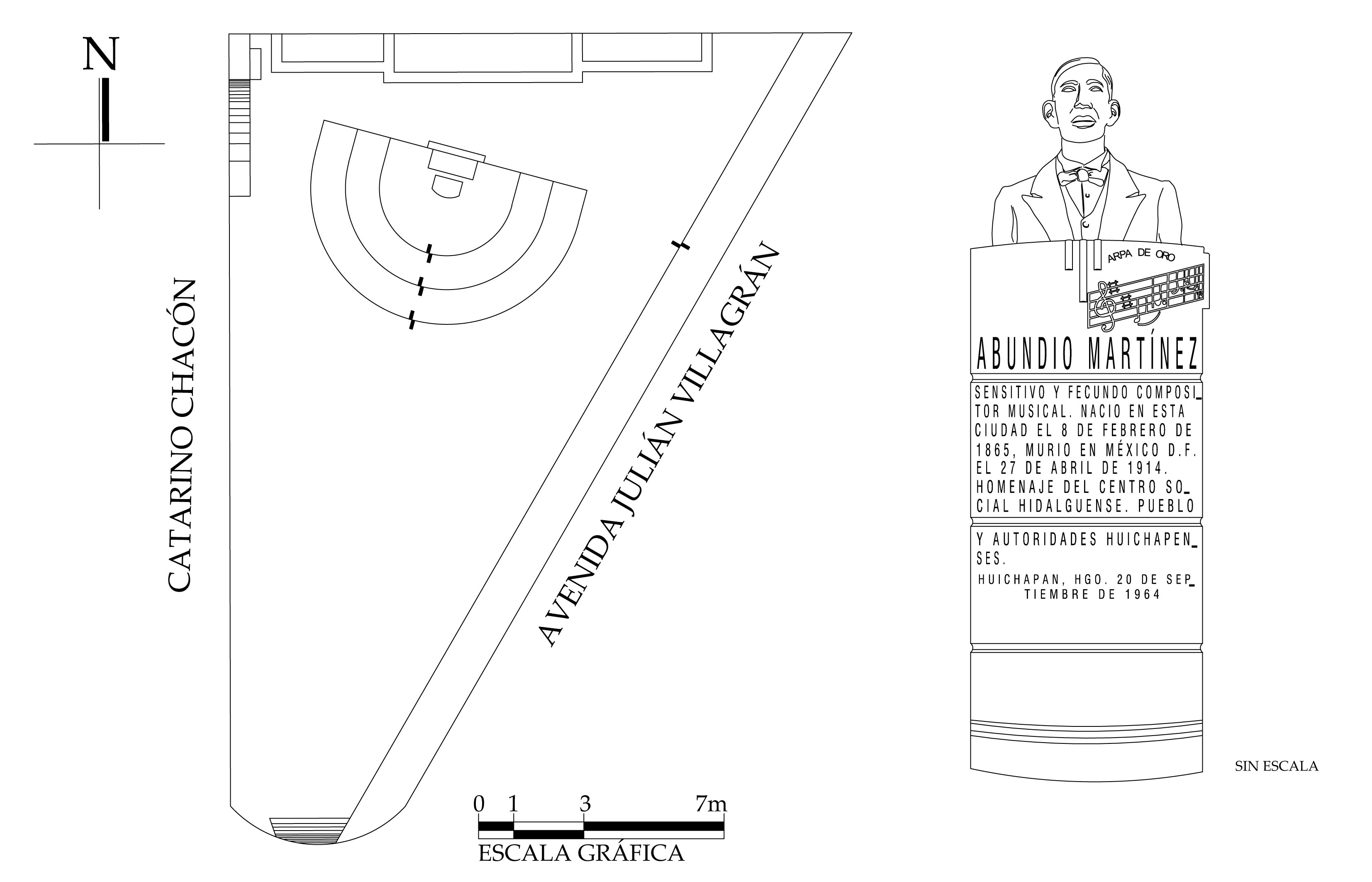 Planta arquitectónica y alzado, 2016.