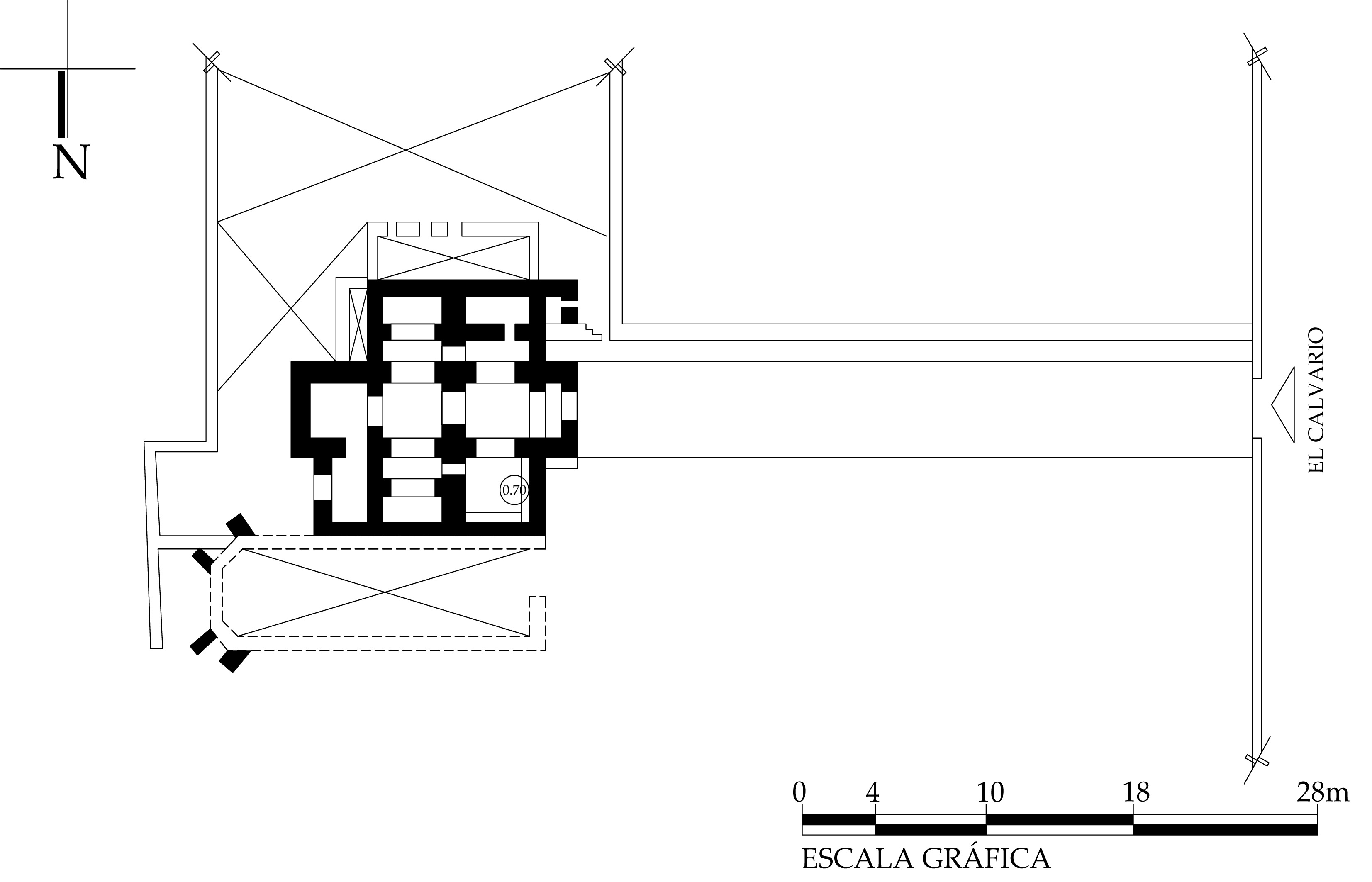 Planta arquitectónica. 2019.