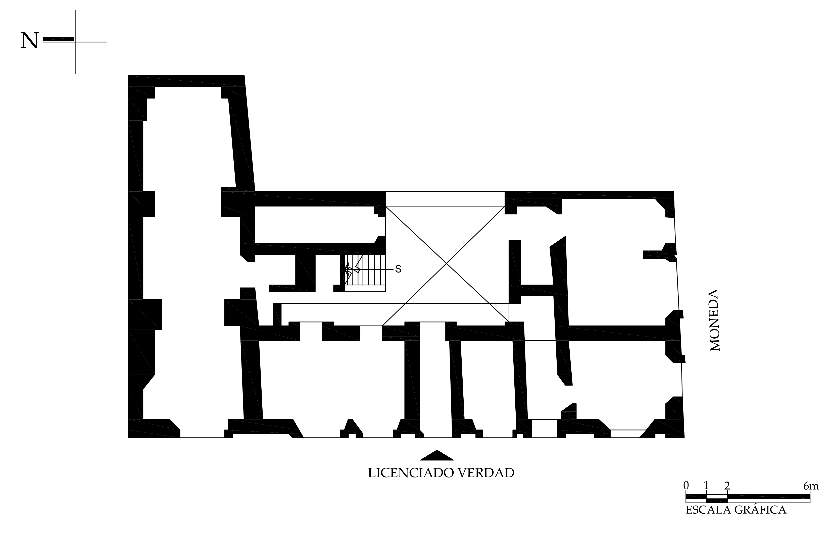 Planta arquitectónica, 2018.
