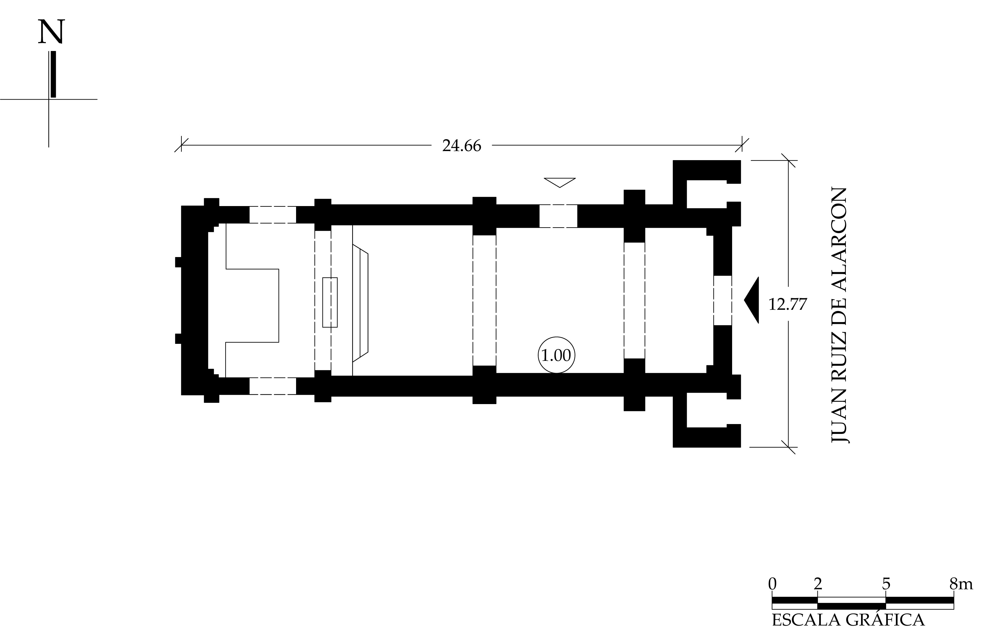 Planta Arquitect&oacute;nica, 2019.