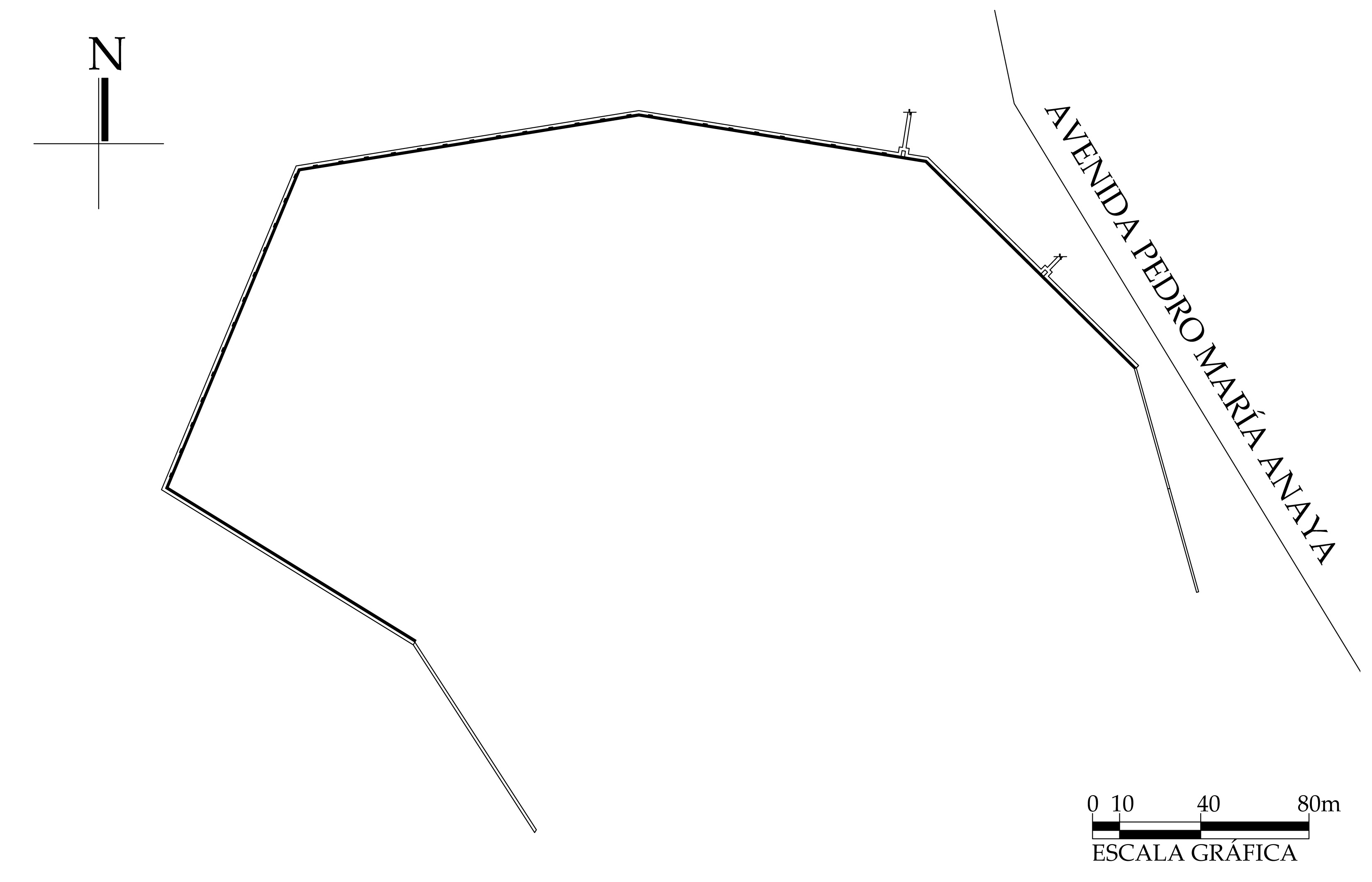 Planta arquitectónica, 2015.
