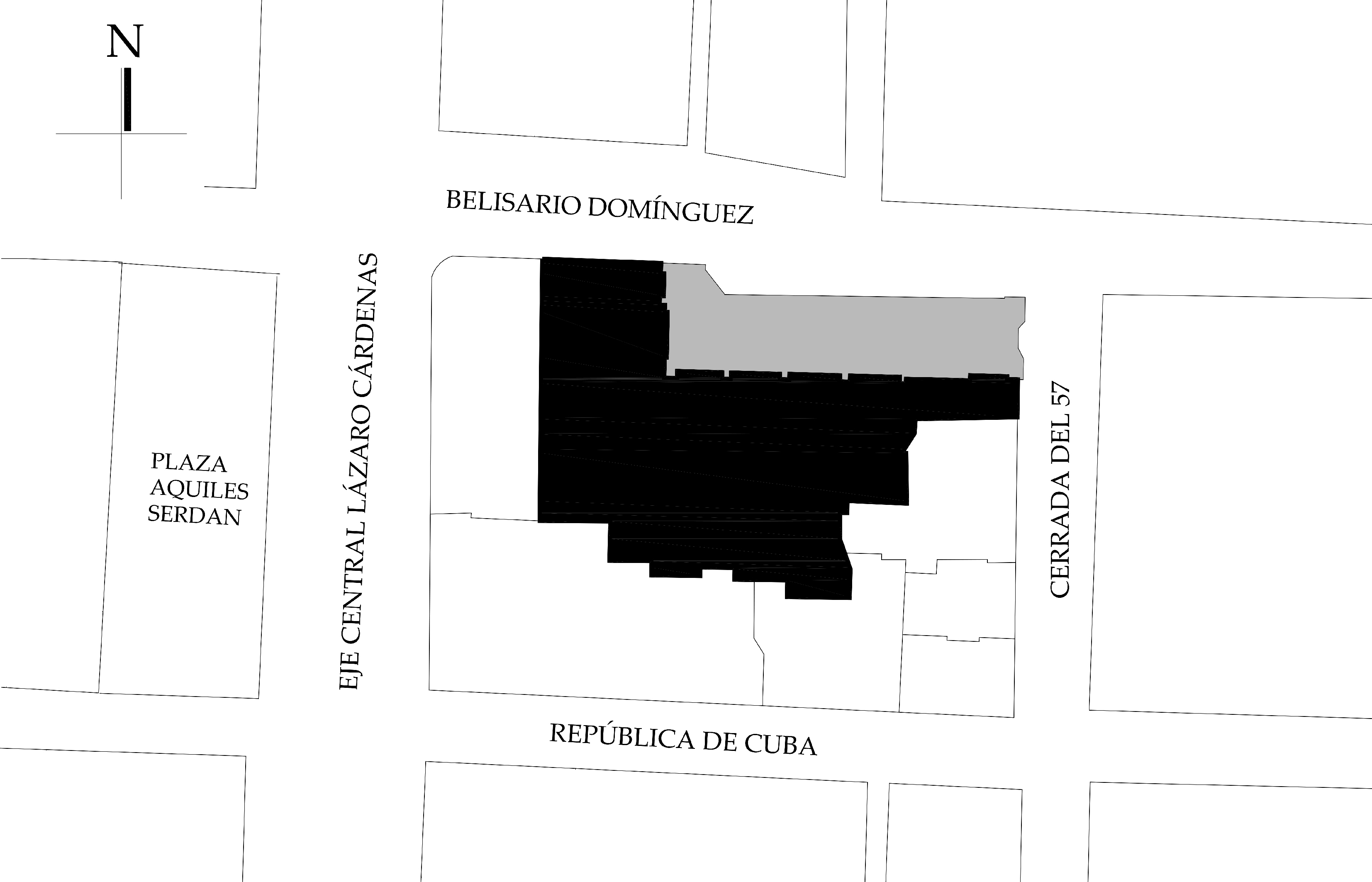 Croquis de localización. 2022.