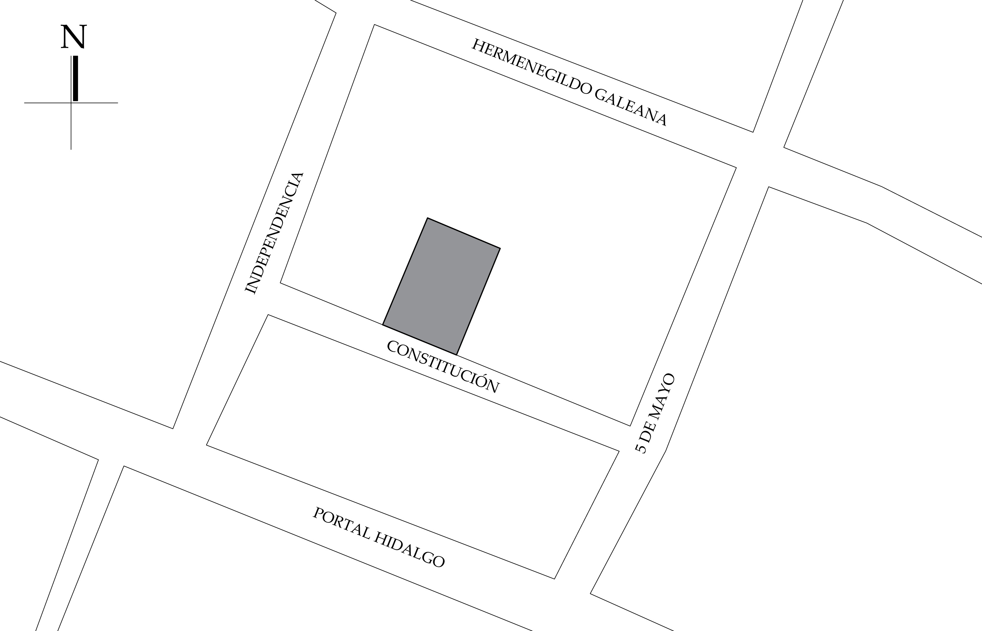 Croquis de Localización, Fuente: Google Maps. 2019.