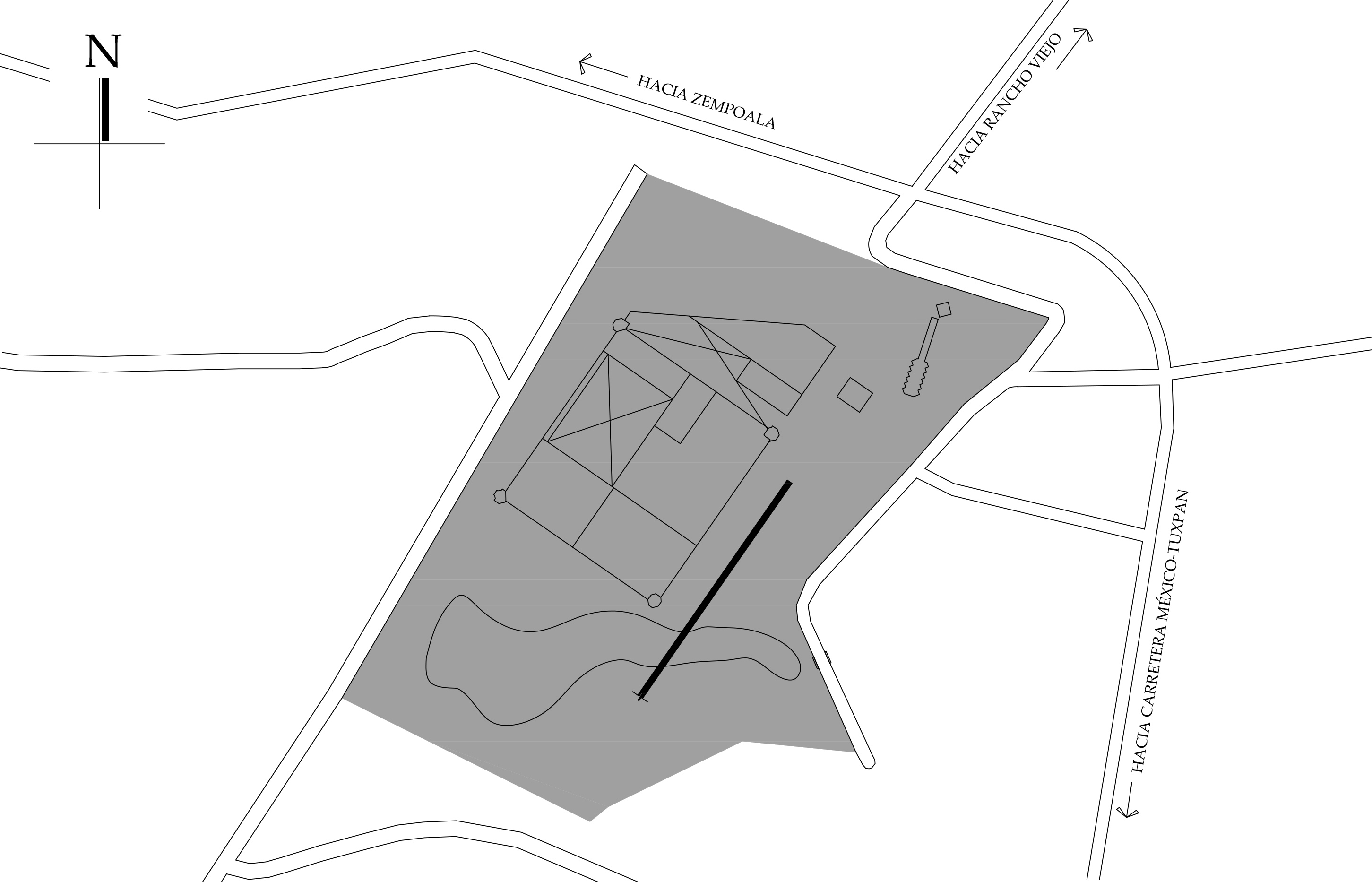 Croquis de localización, 2022. Fuente: Google Maps.