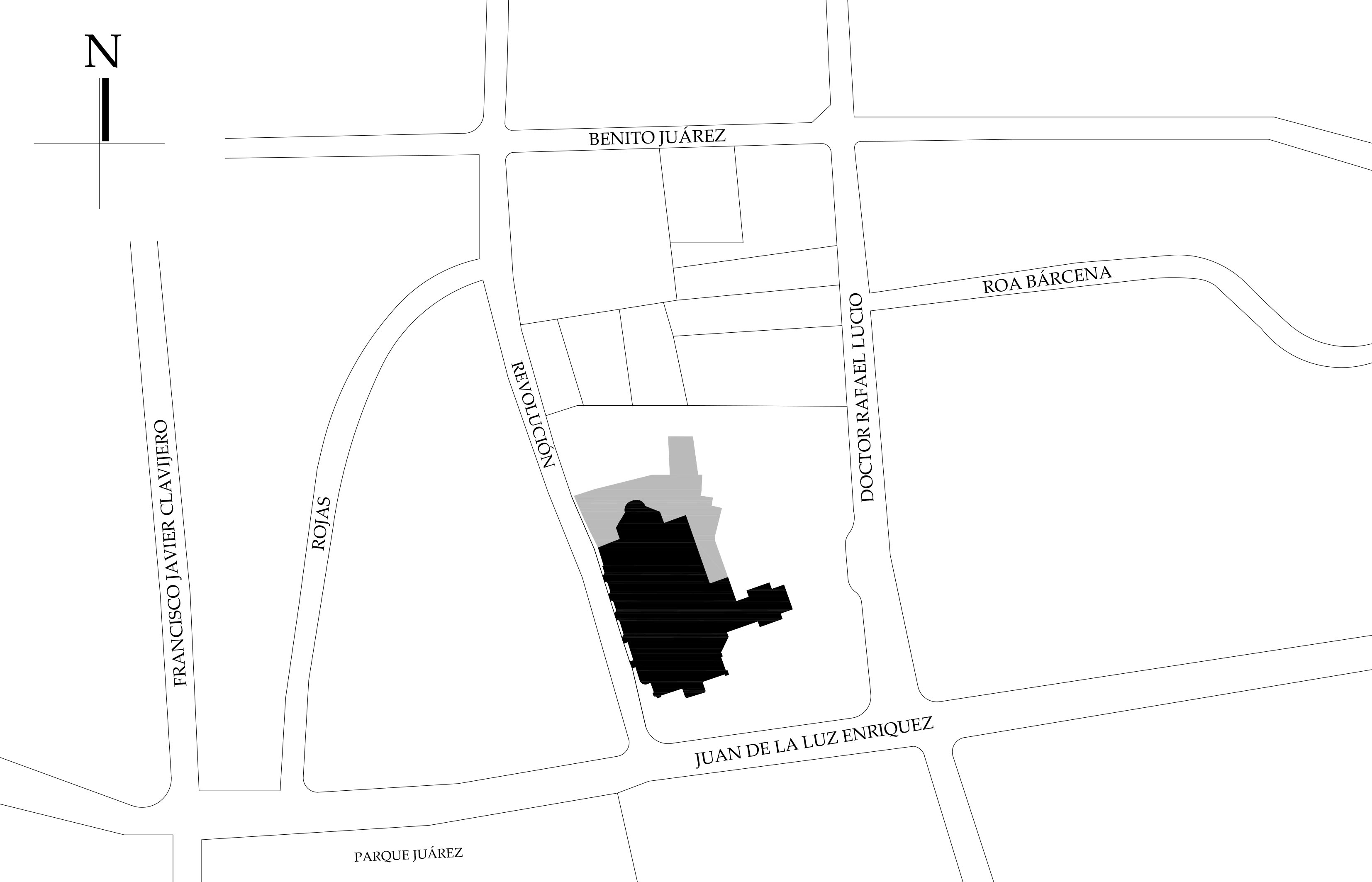Croquis de localizaci&oacute;n, 2024. Fuente: Google Maps.