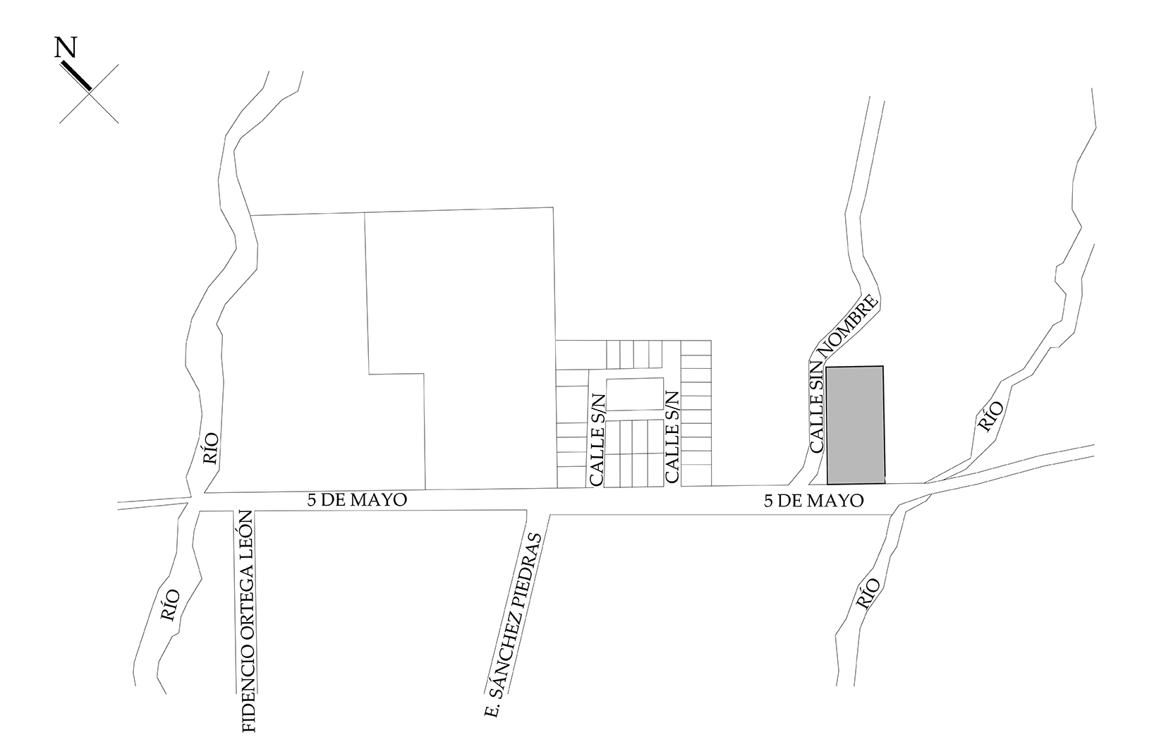 Localización del inmueble. Fuente: Google Maps. 2018.