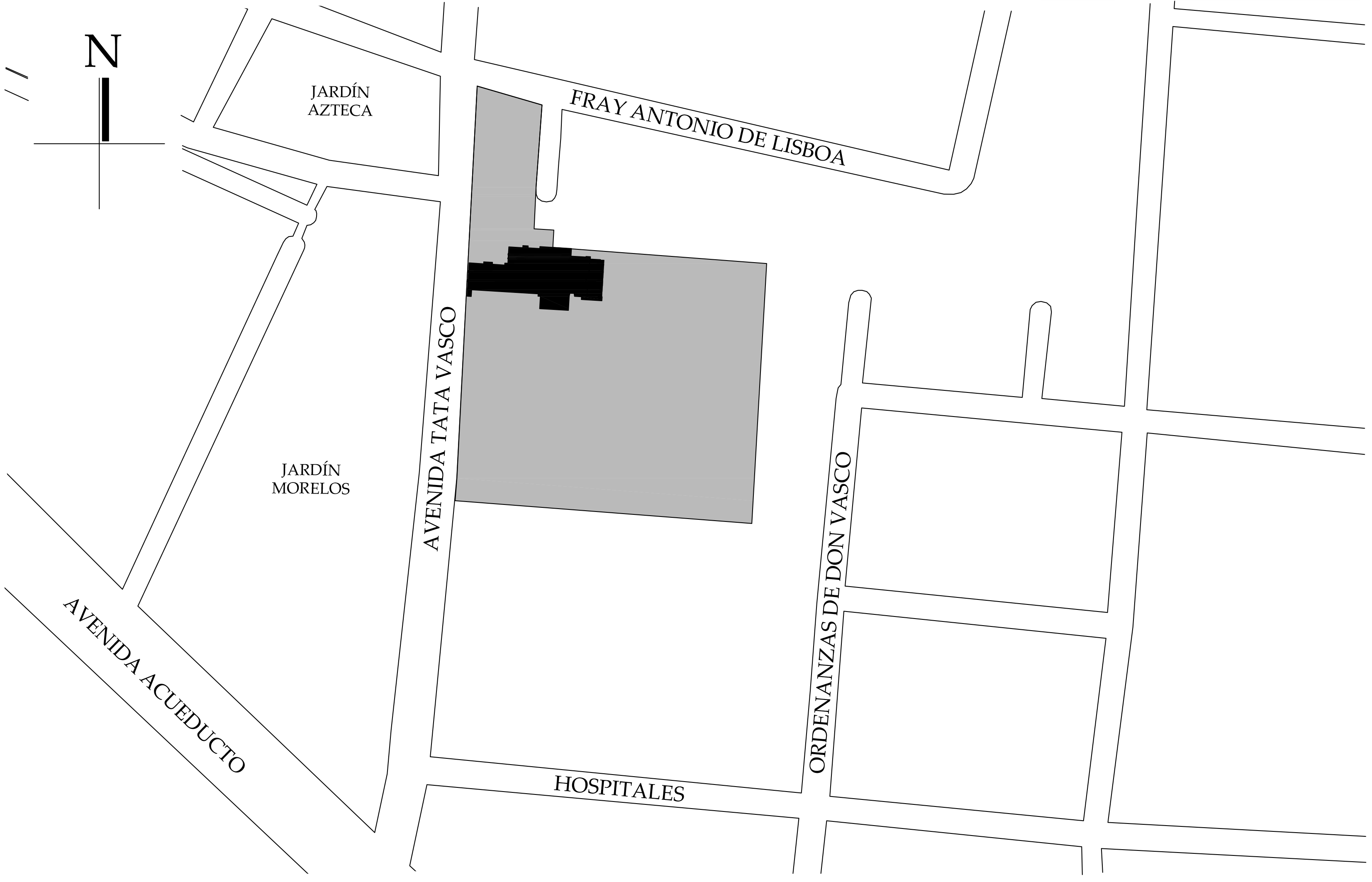 Croquis de localización, 2021.