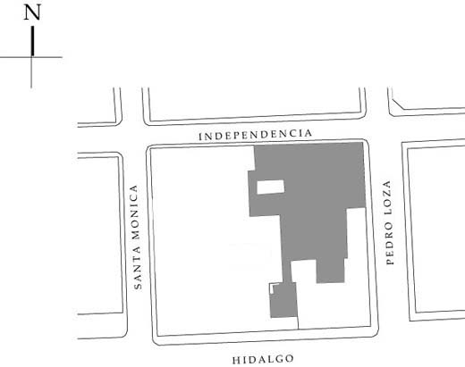 Croquis de localización.