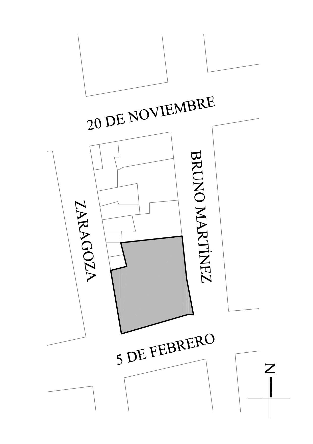 Croquis de localización 2019.