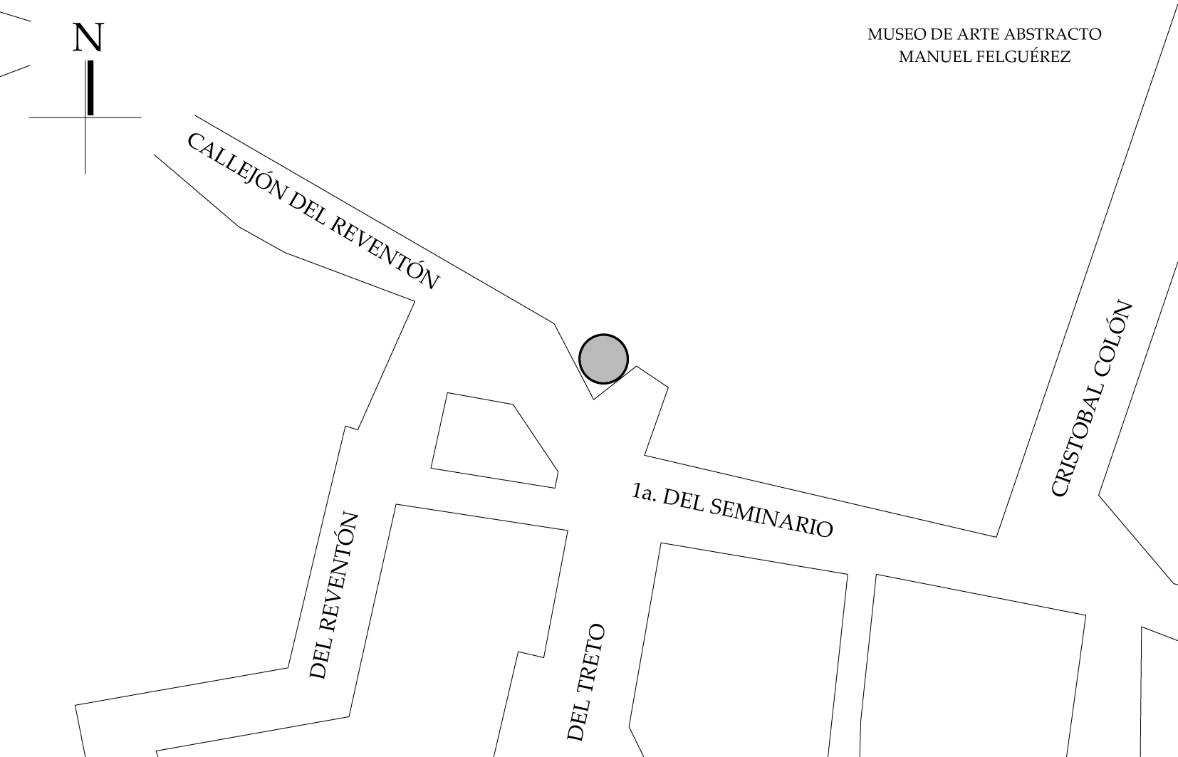 Croquis de localización, 2021. Fuente: Plano catastral.