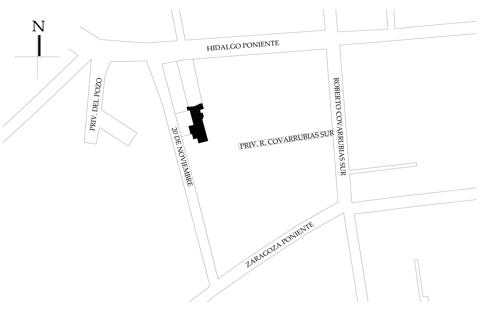 Croquis de localización.