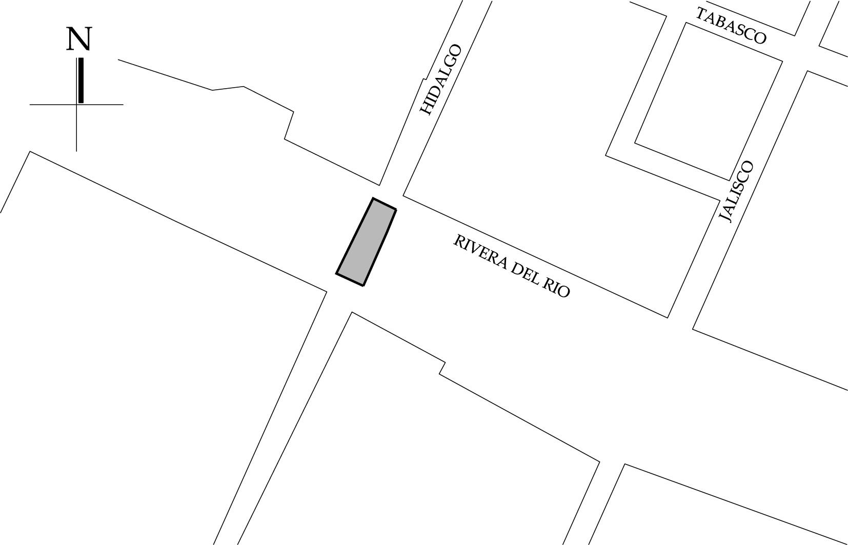 Croquis de localización.