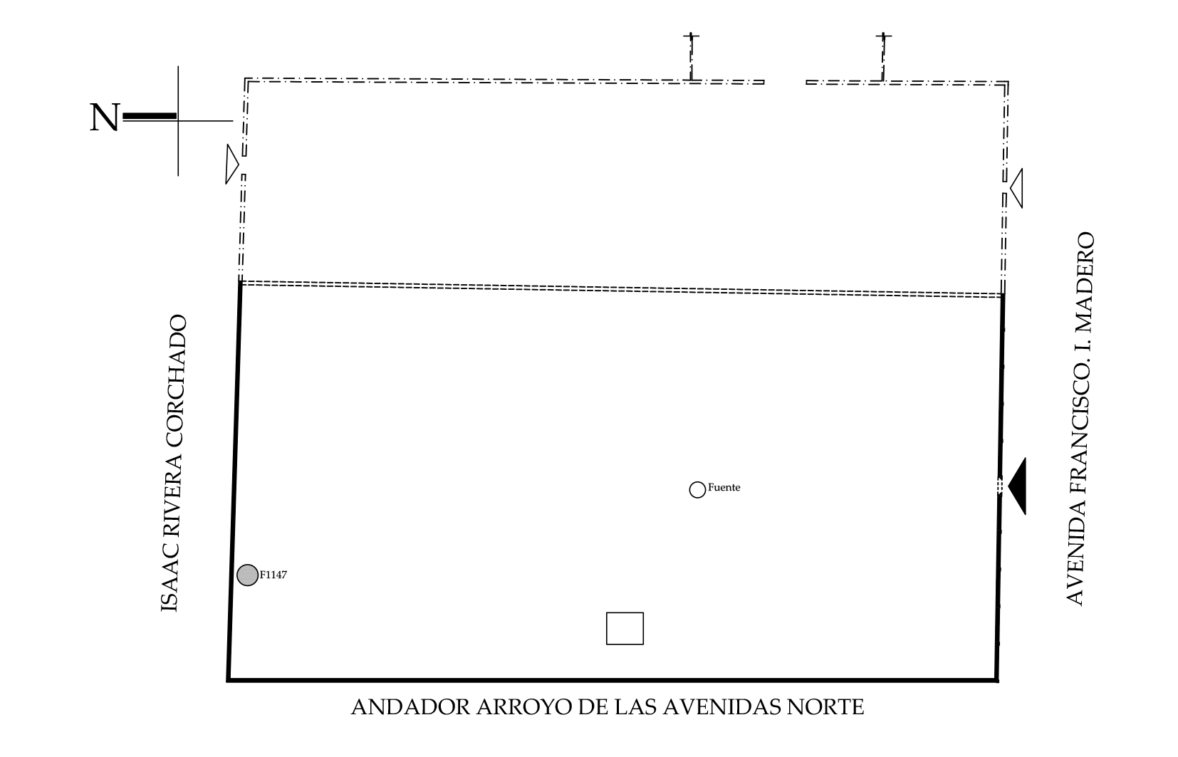 Croquis de localización.