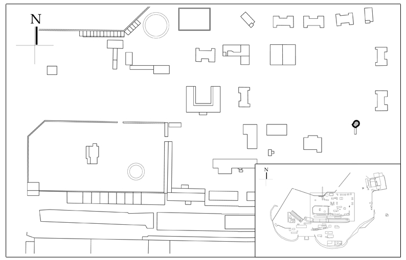 Croquis de localizaci&oacute;n, 2017.