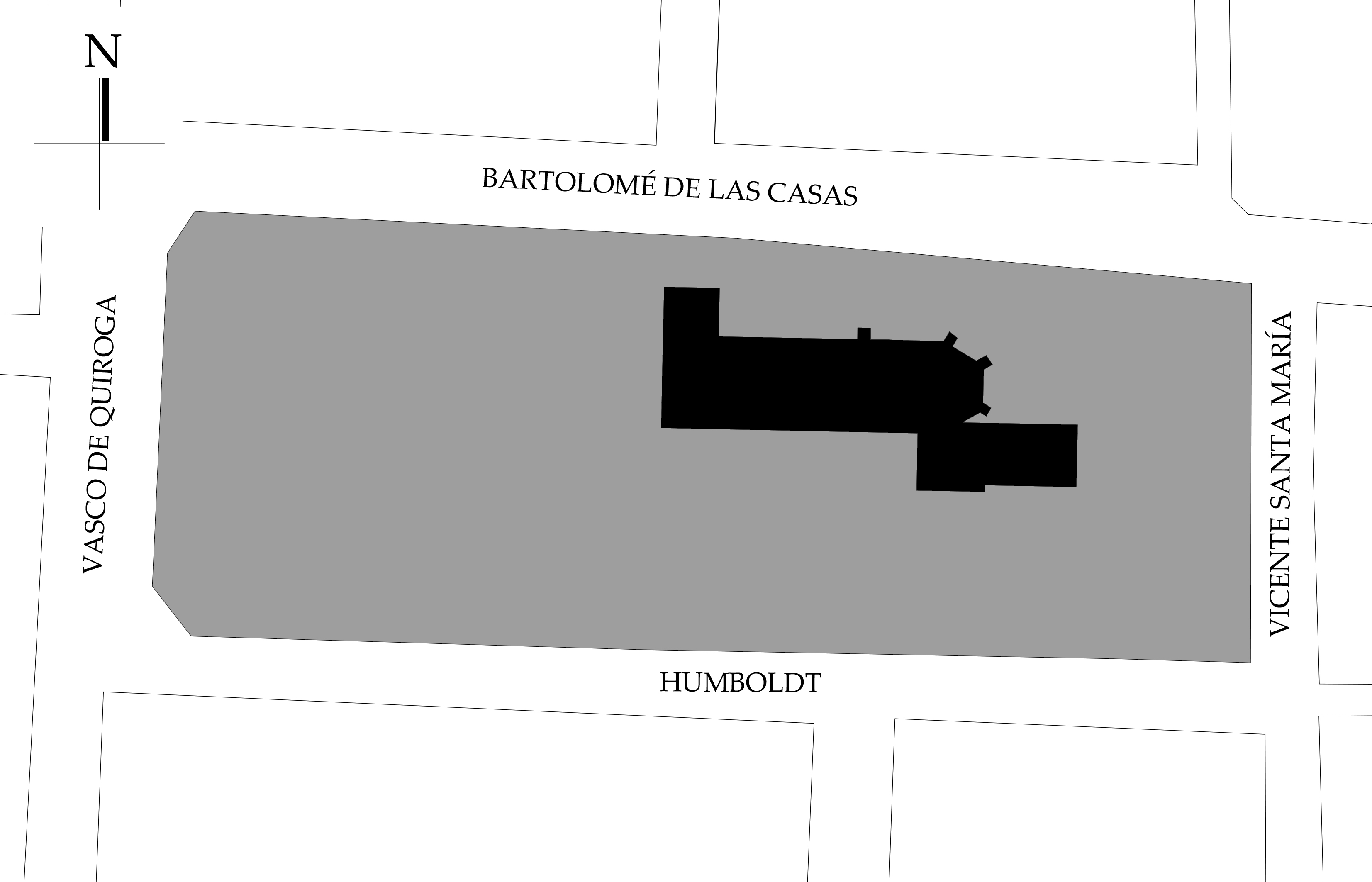 Croquis de localización, 2020. Fuente: Google Maps.