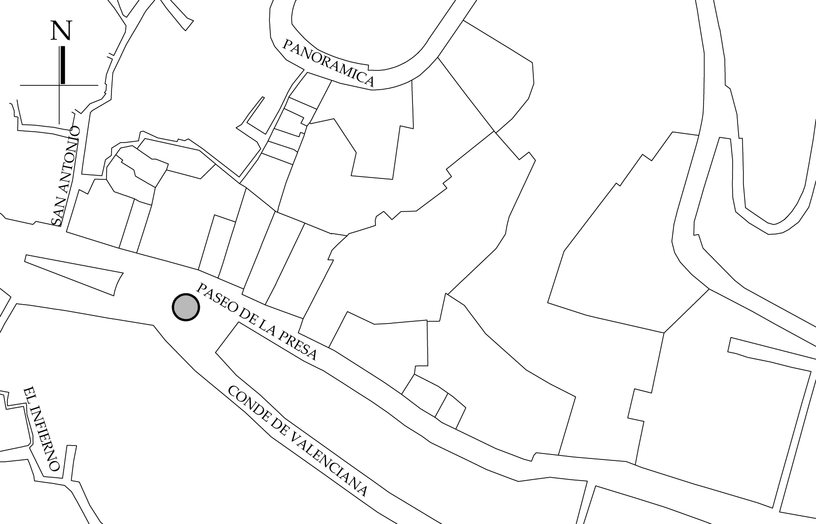 Croquis de localización.