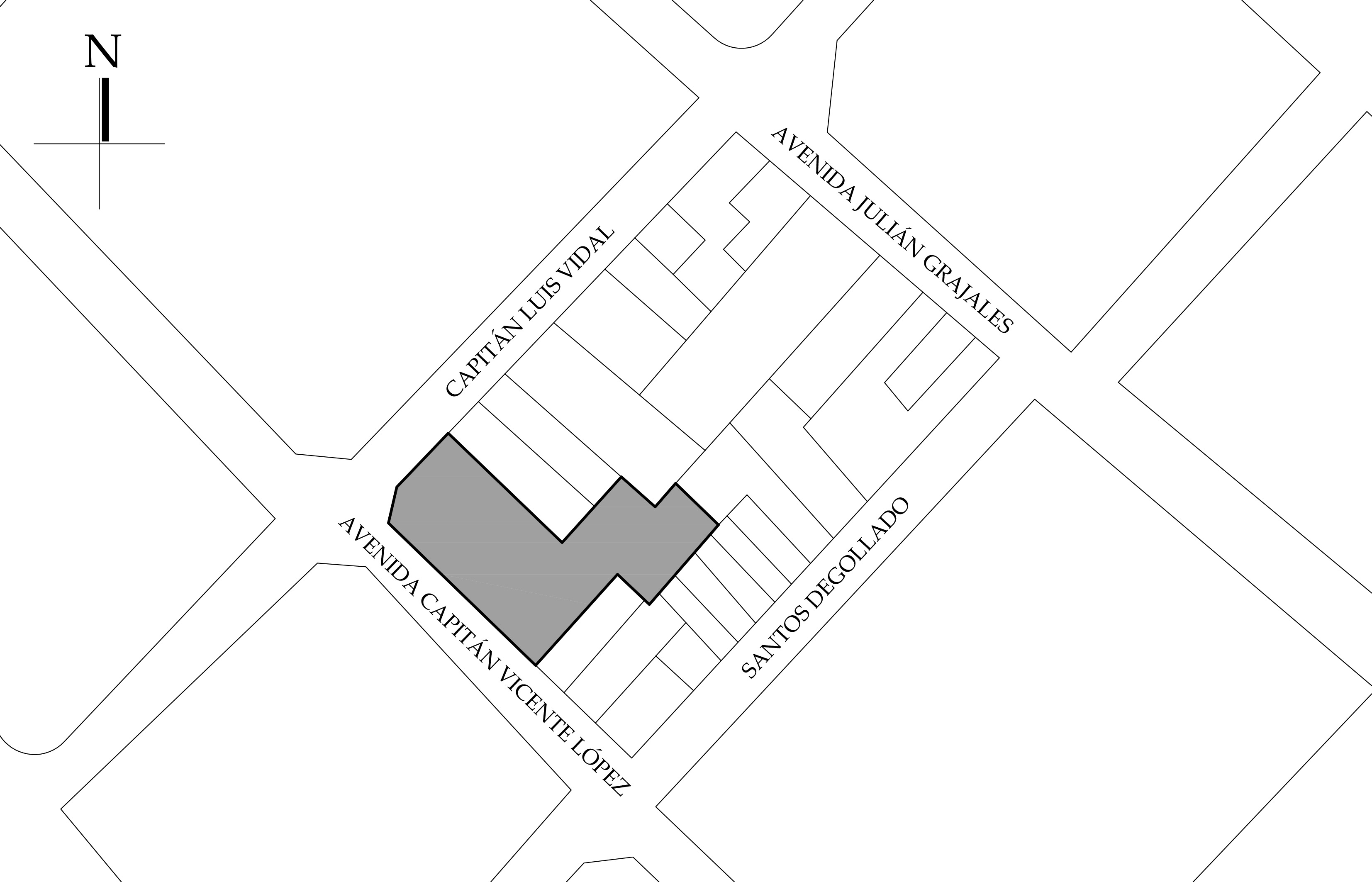 Croquis de localización, 2015. Fuente: Plano de Zona de Monumentos Históricos de Chiapa de Corzo, 2020.