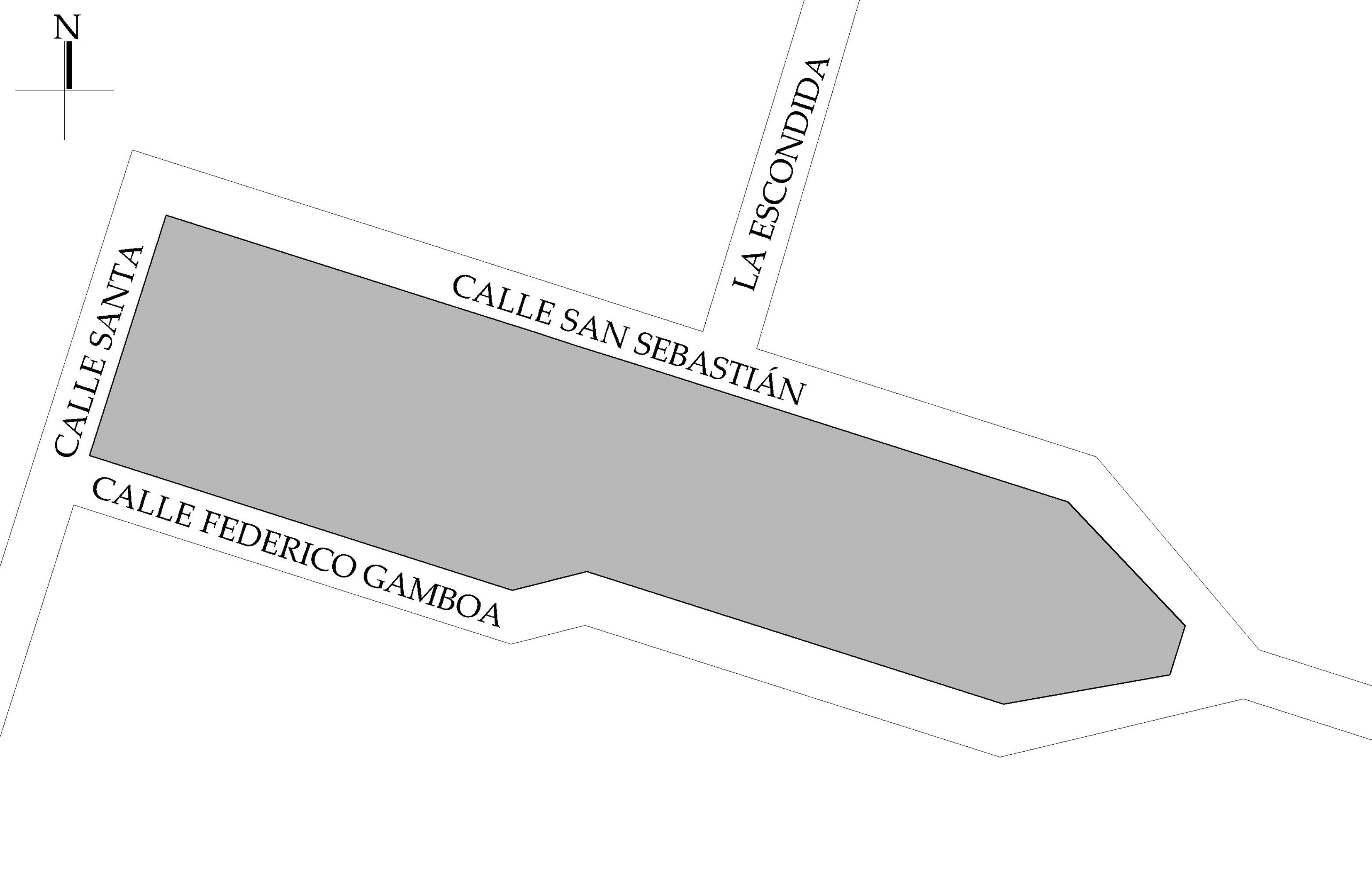 Plano de localización; 2016.