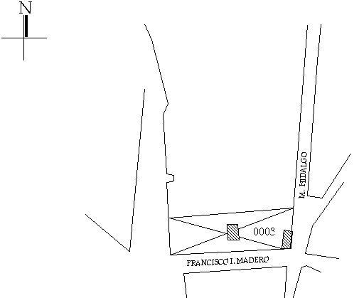 Croquis de localizaci&oacute;n, a&ntilde;o 2000.