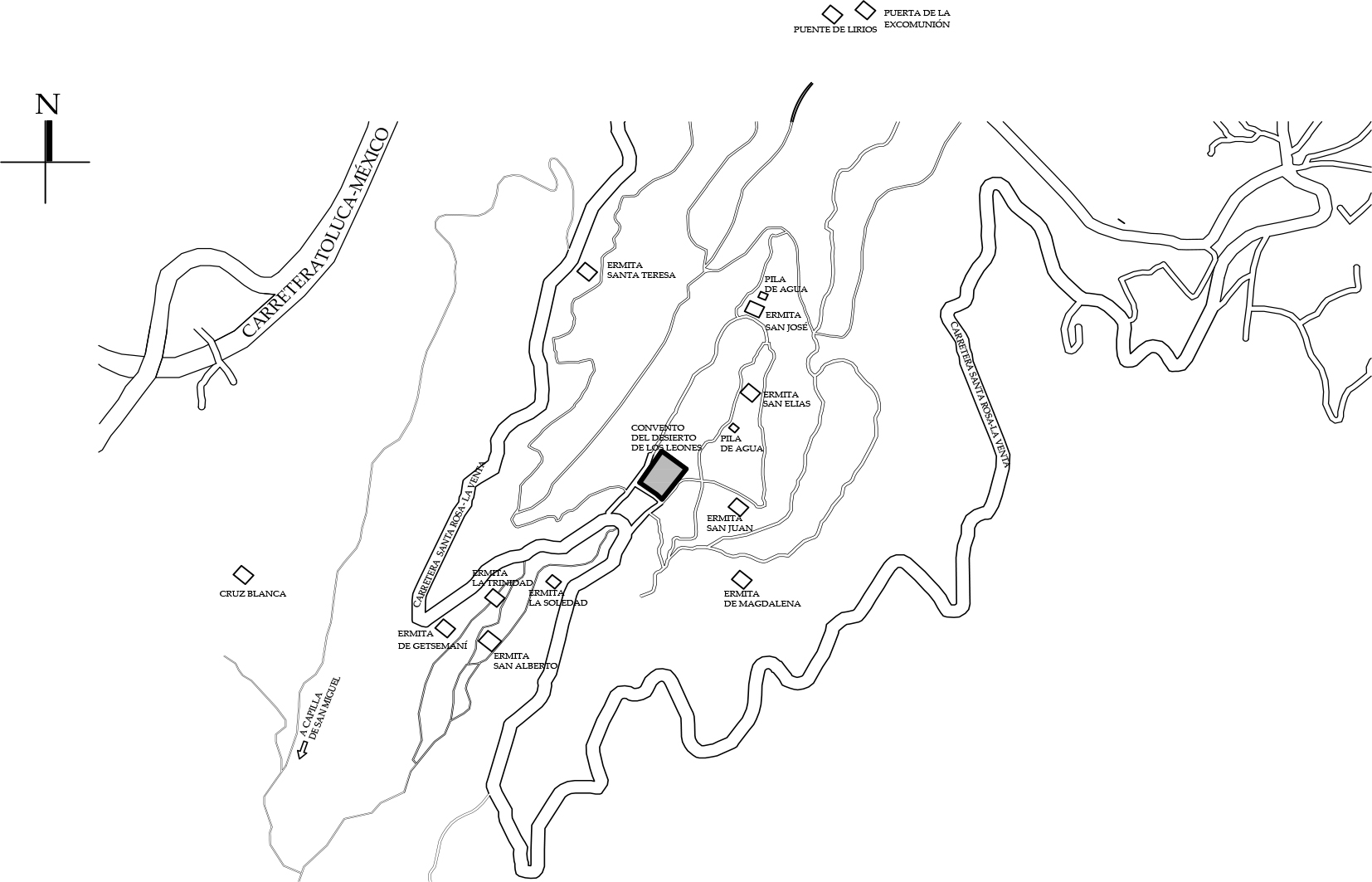 Croquis de localizaci&oacute;n 2016. Fuente: Google Earth, INEGI.