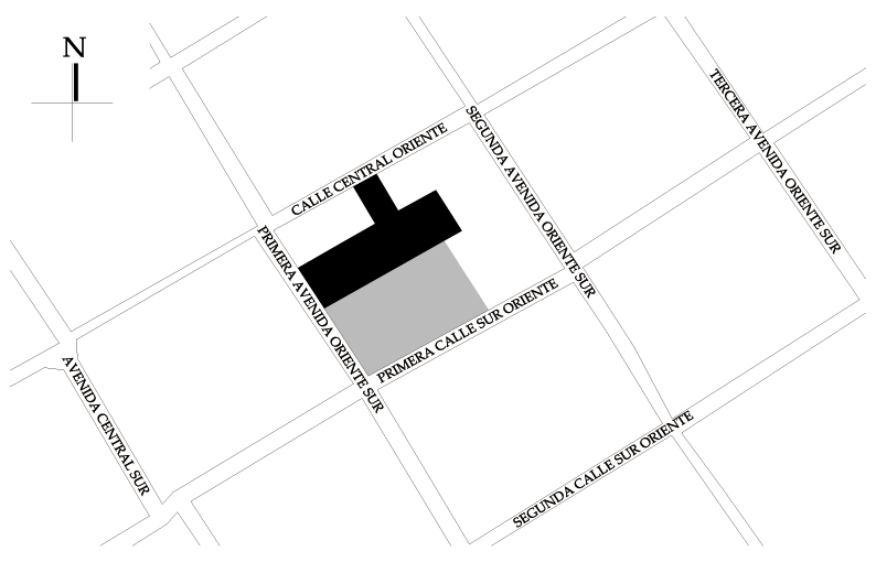Croquis de localización. Fuente: Google Maps, 2018.