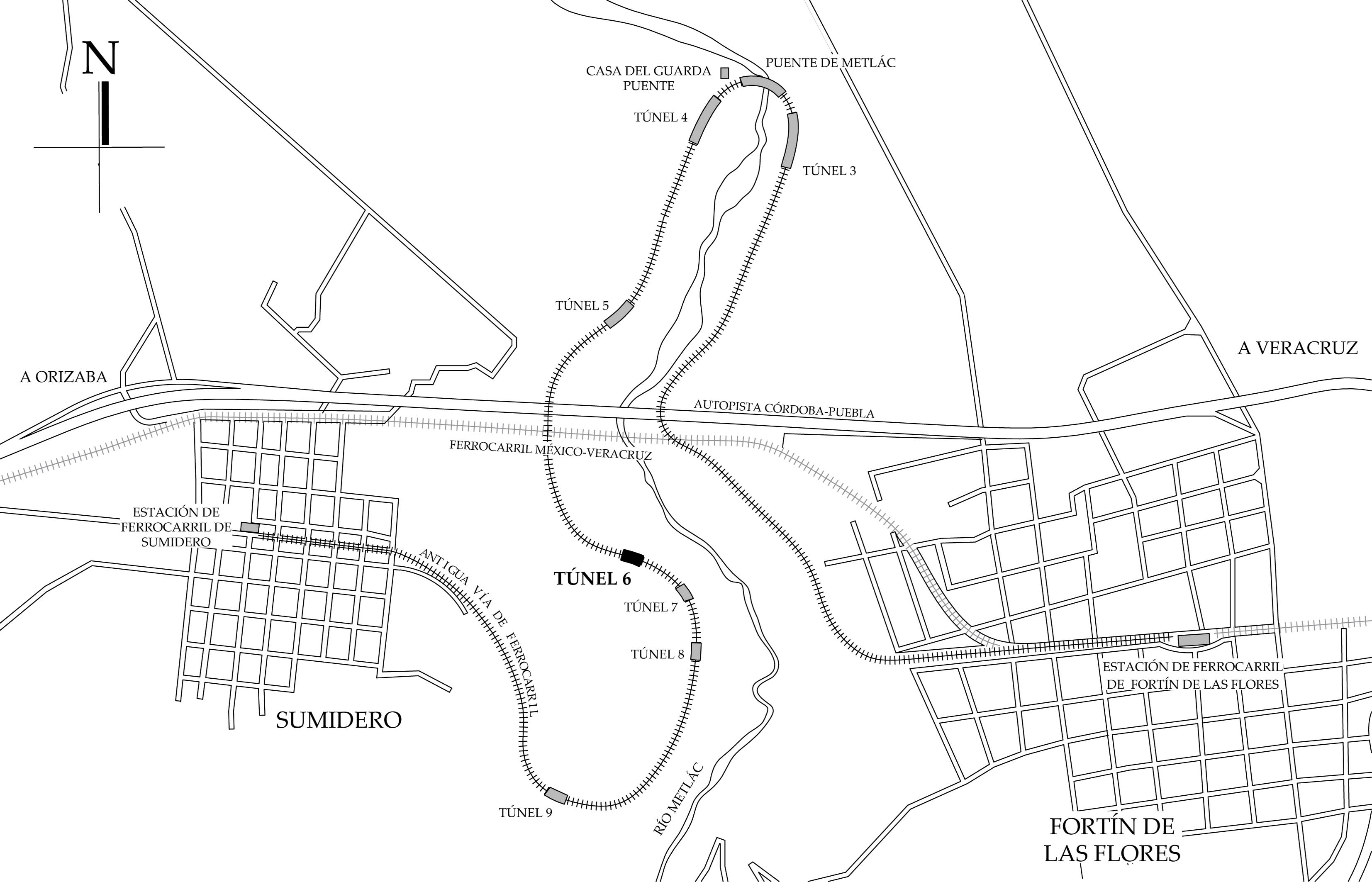 Croquis de localizaci&oacute;n, 2021. Fuente: Plano catastral.