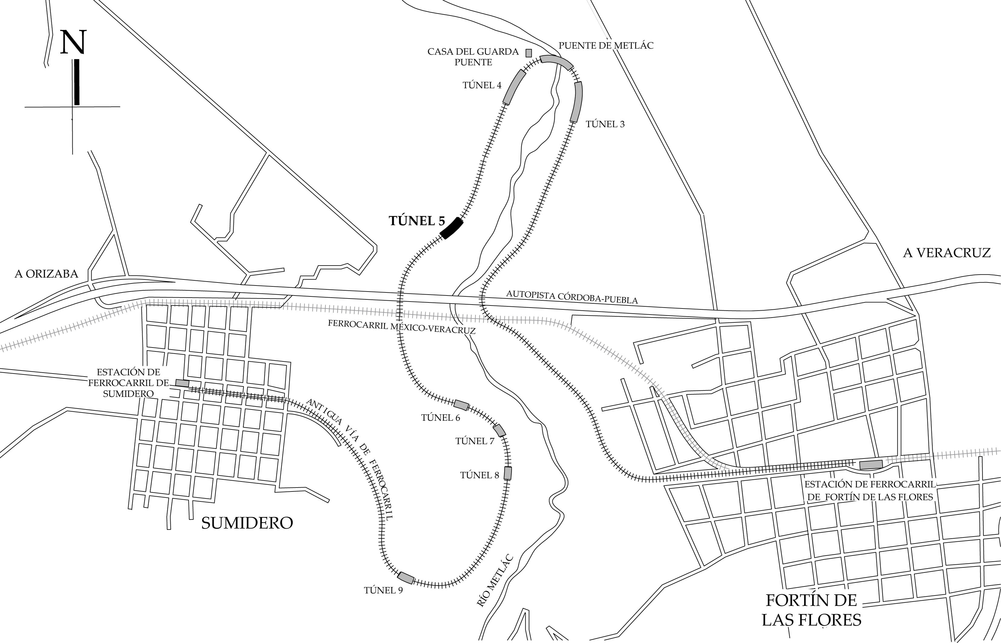 Croquis de localizaci&oacute;n, 2021. Fuente: Plano catastral.
