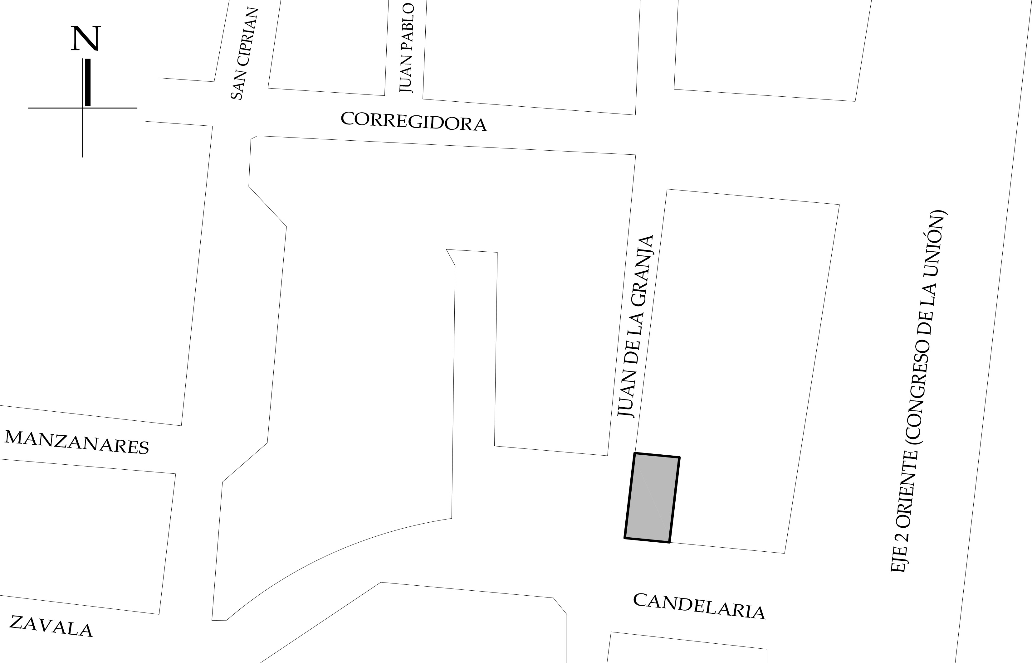 Croquis de Localizaci&oacute;n. Fuente: Google Maps, 2016