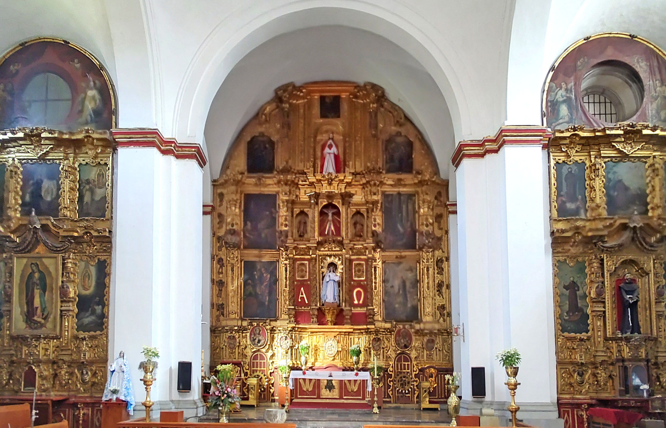 Presbiterio del Templo de San Diego, 2025.