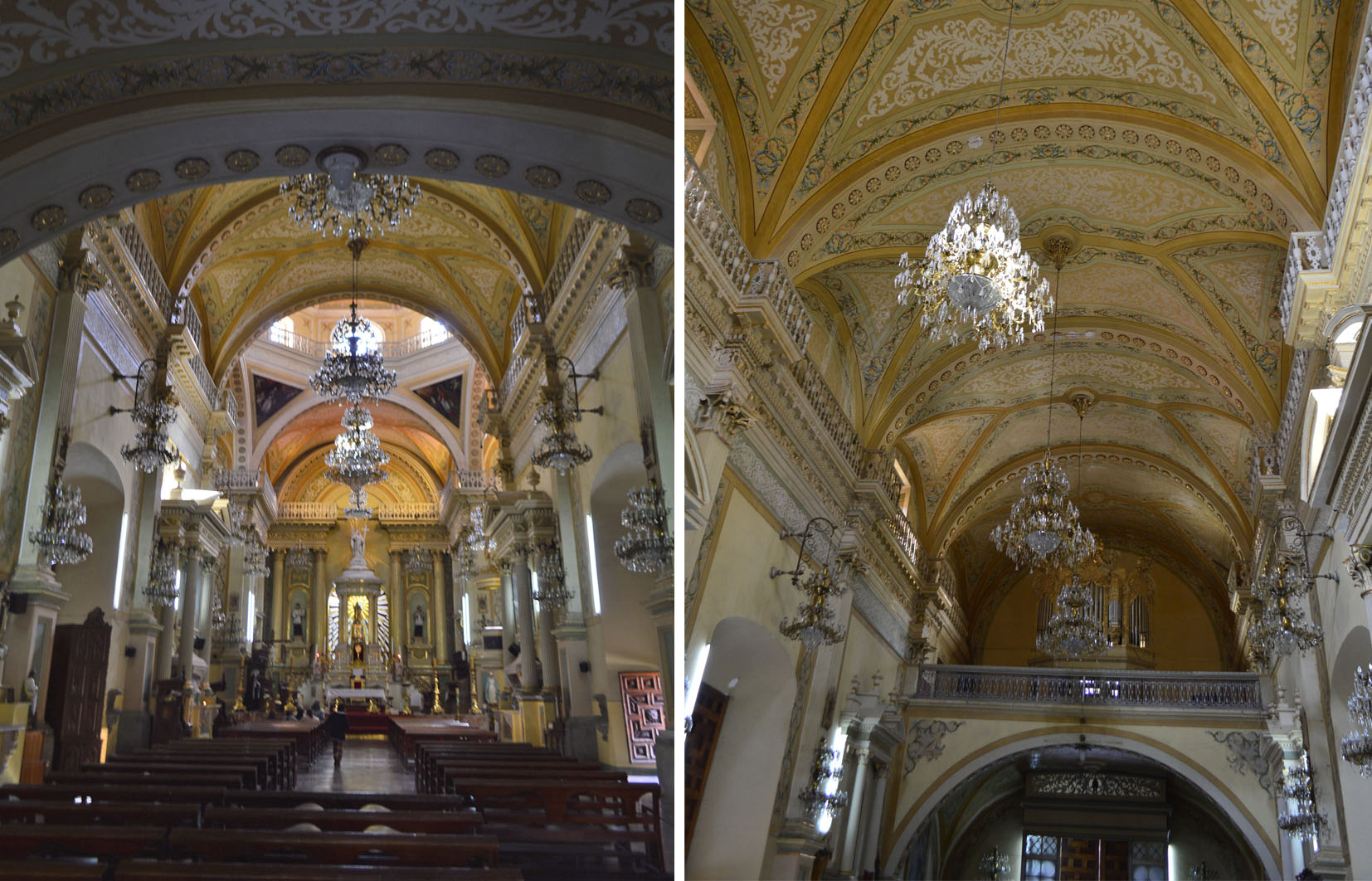 Interior de Bas&iacute;lica, 2015.