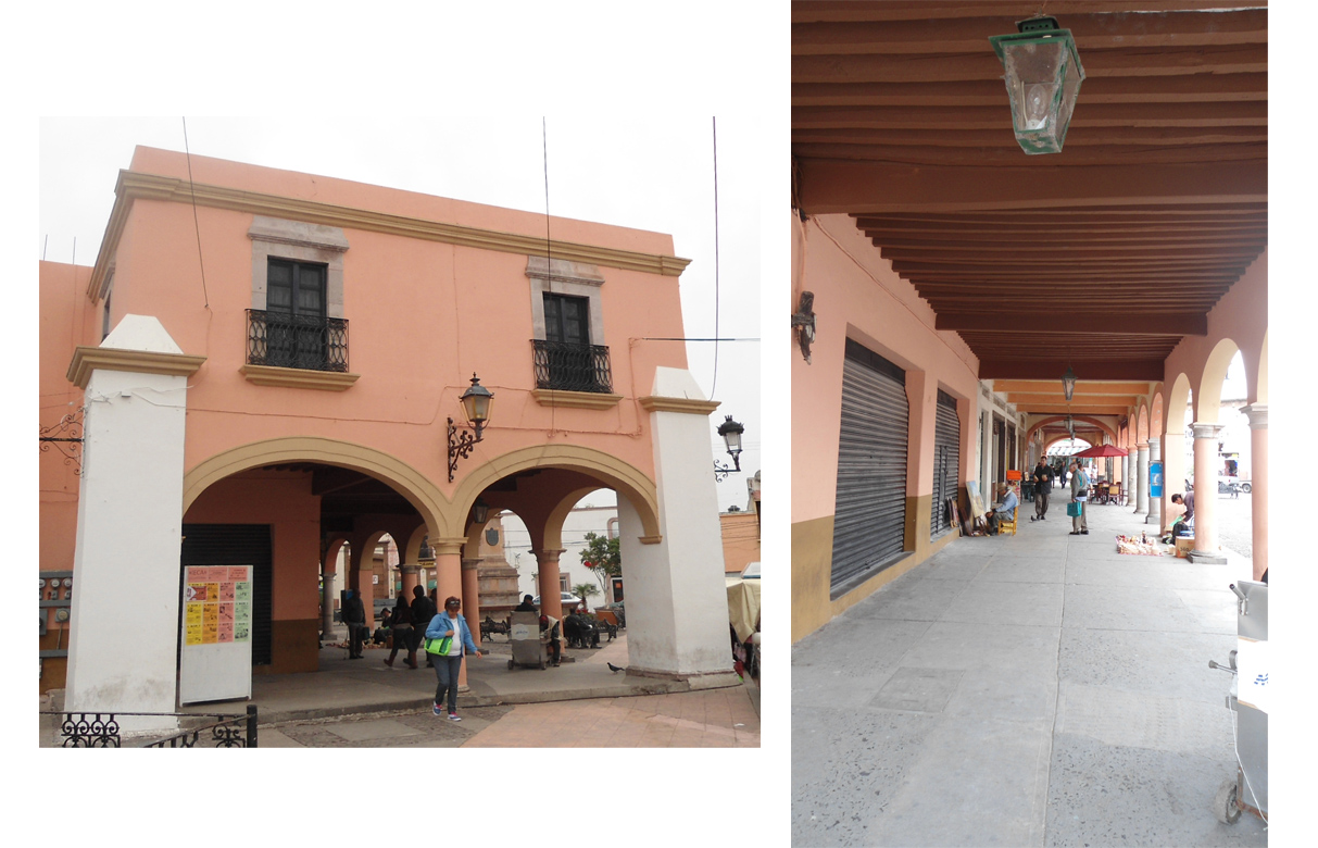Fachada oriente e interior del portal, 2016.