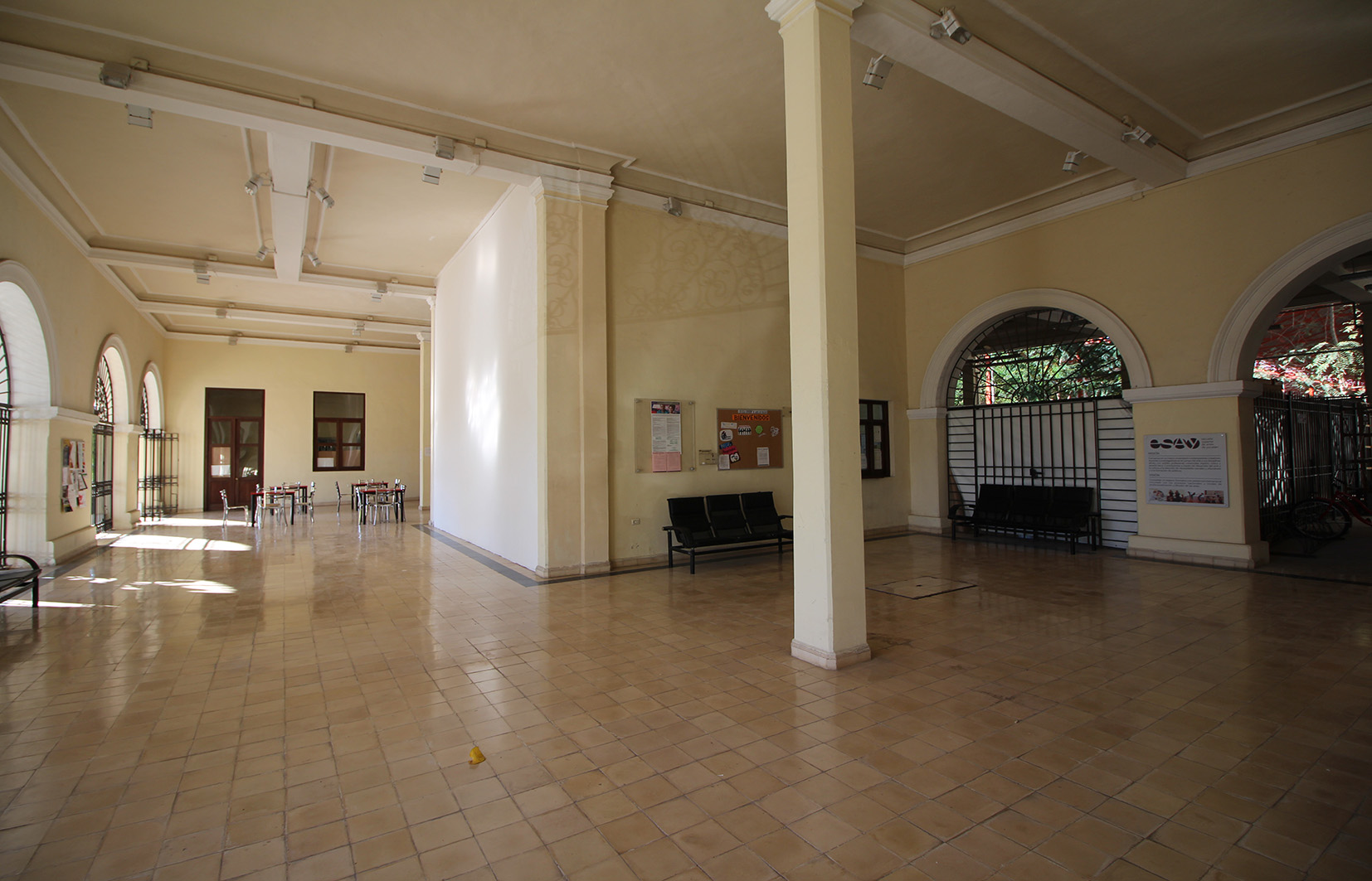 Vestíbulo de la estación 2018.