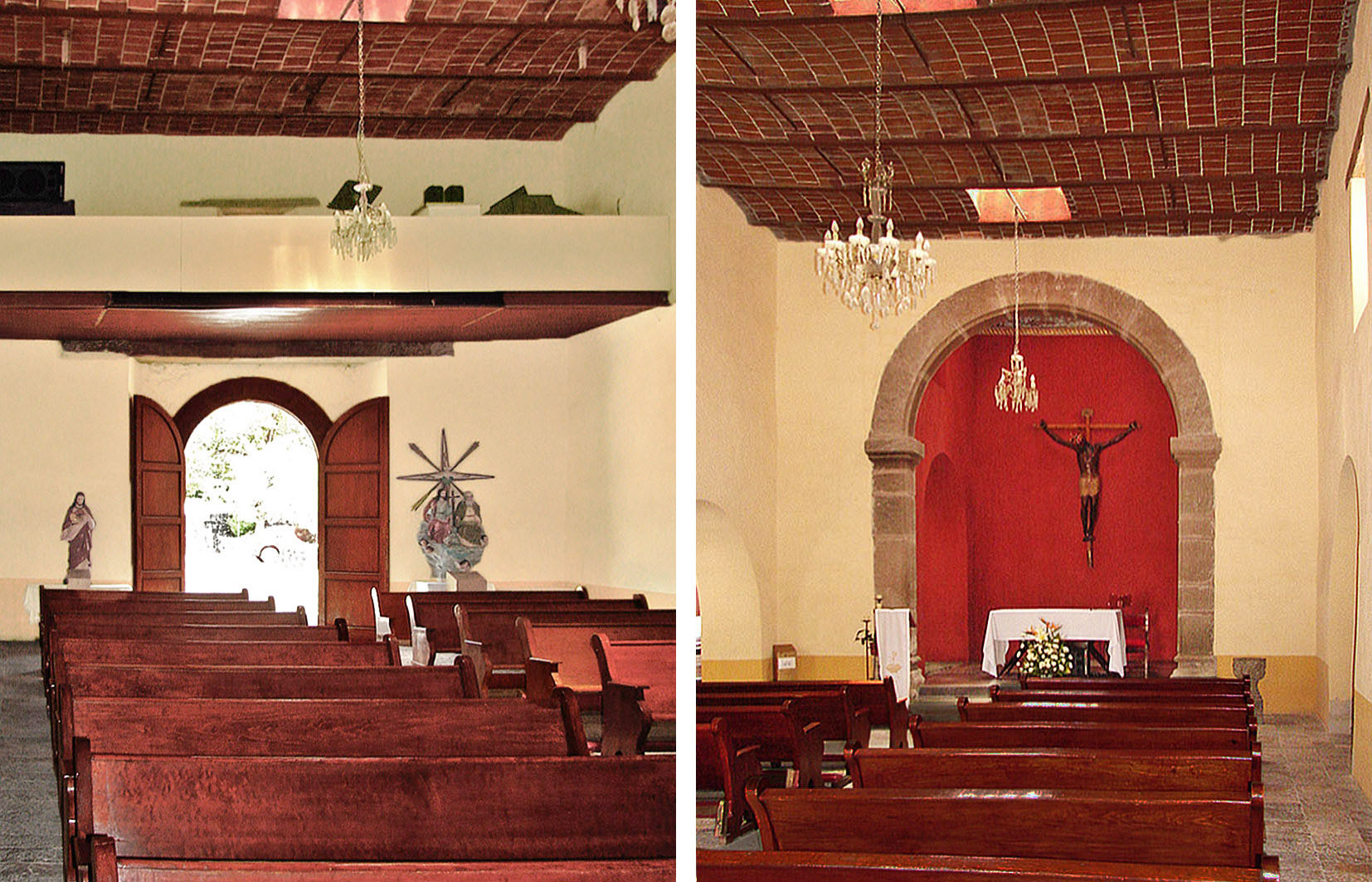 Interior del templo, 2009.