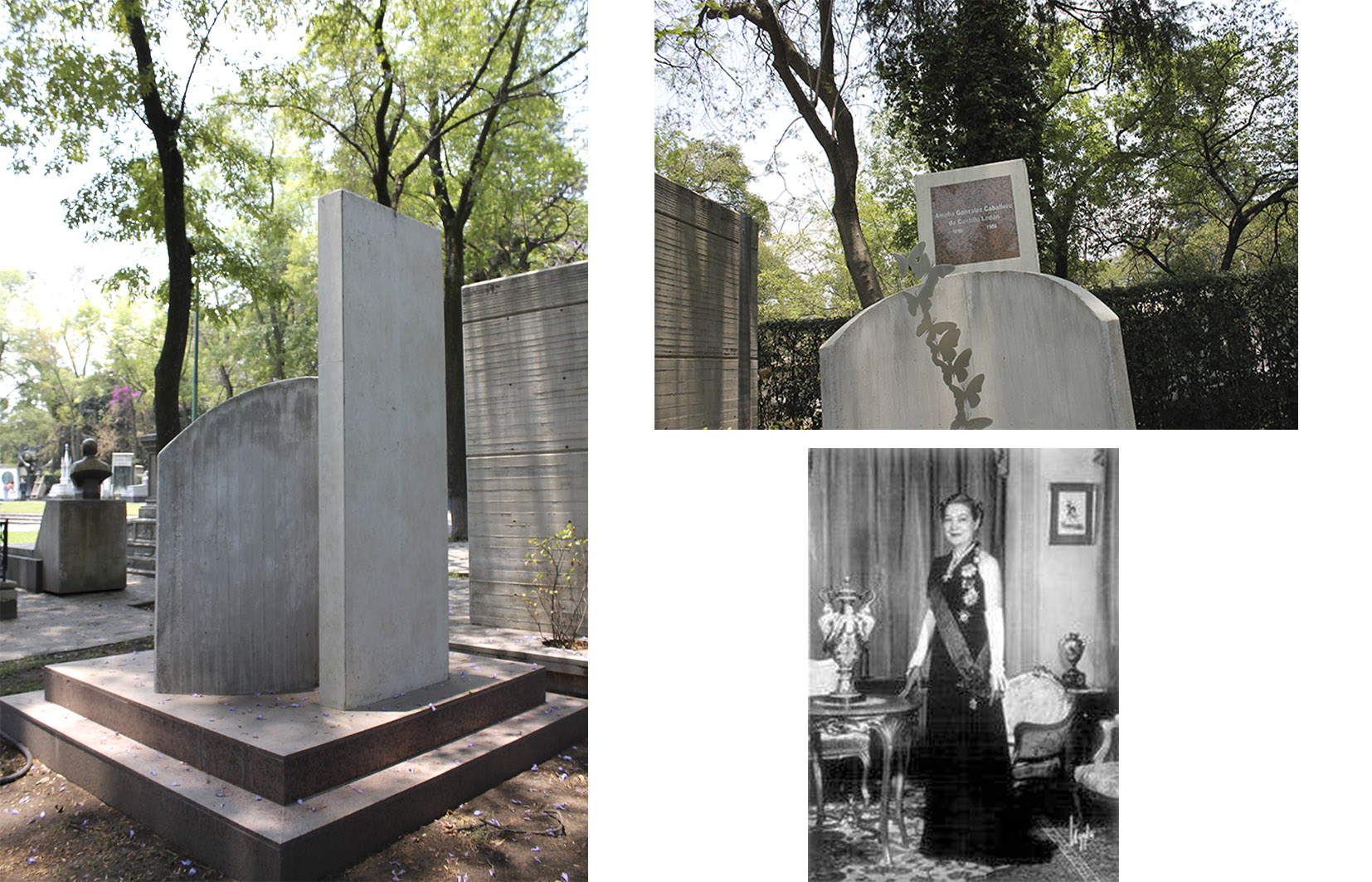 Detalles del monumento e imagen del personaje, 2016.