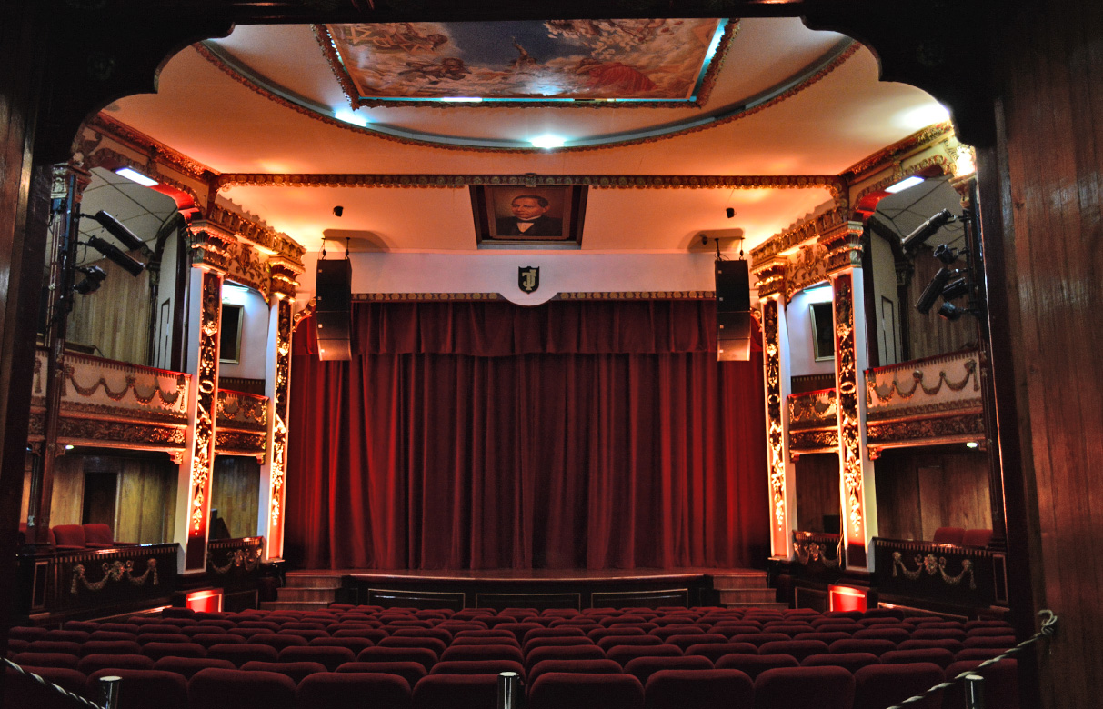 Vista del escenario, 2015.