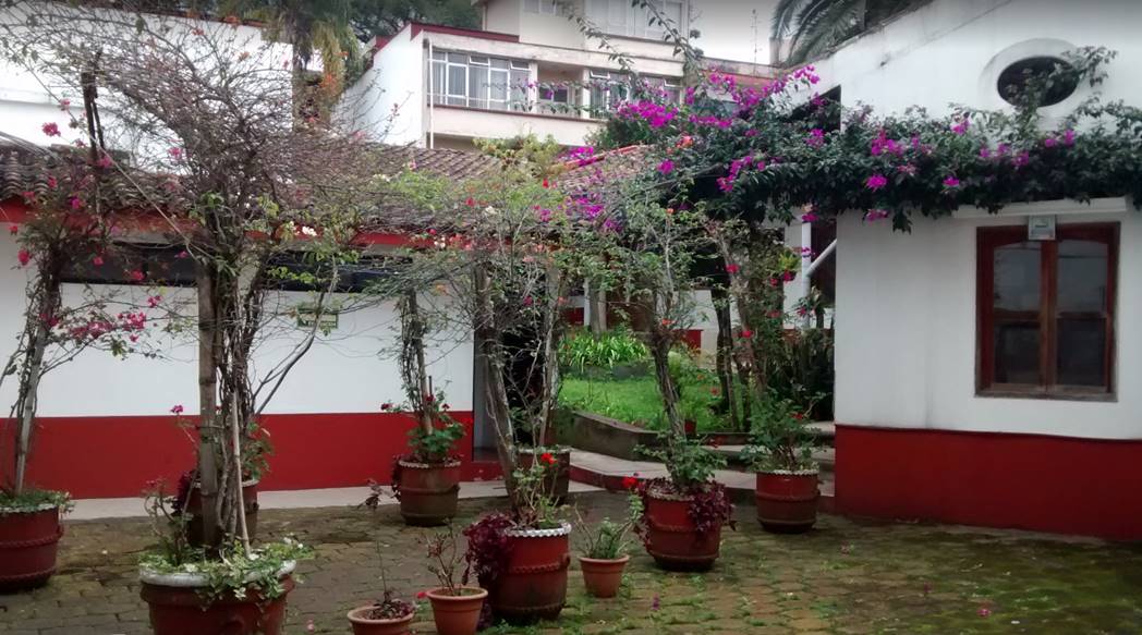 Patio Interior del Inmueble, 2018.