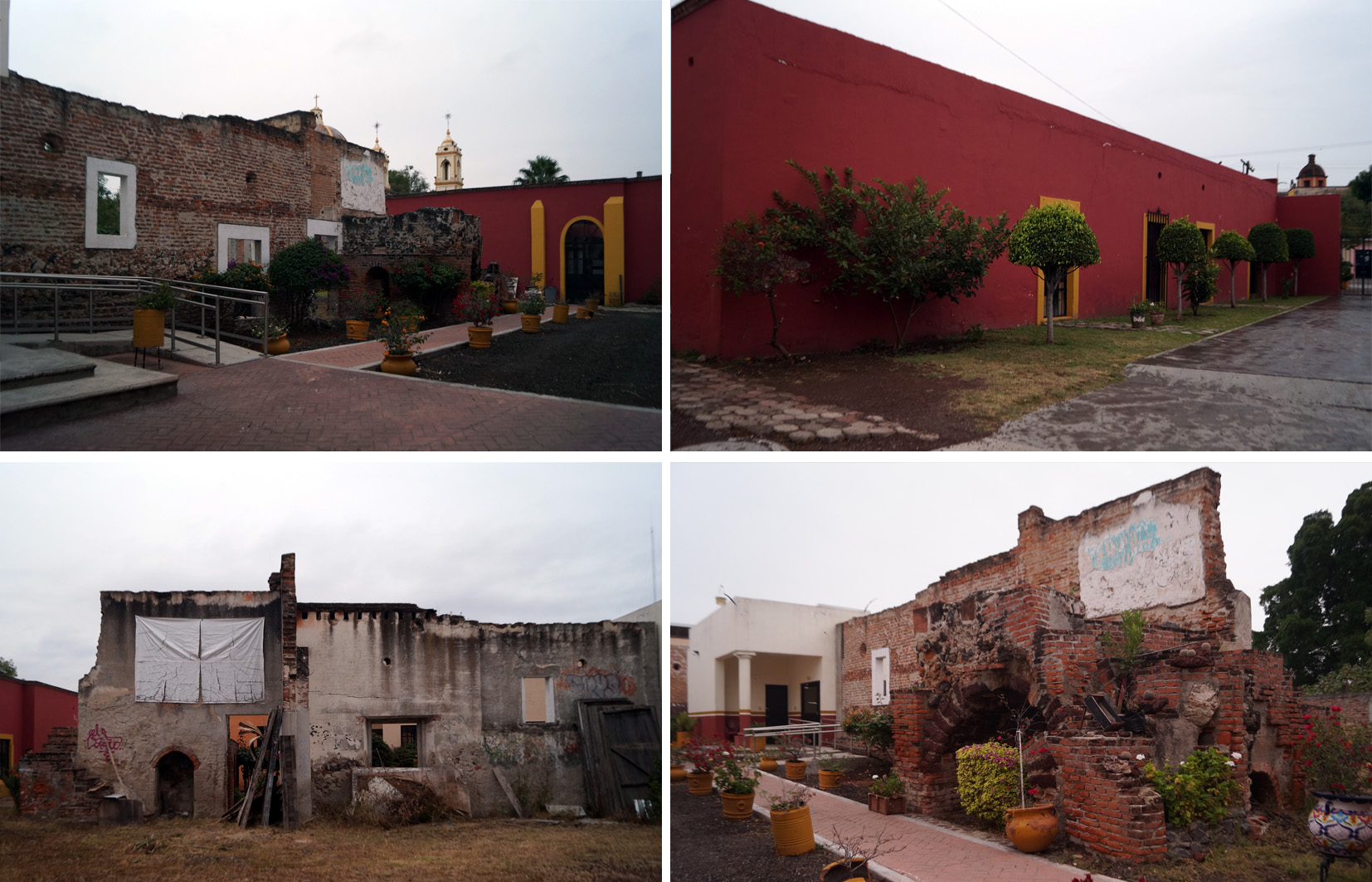 Detalle de exteriores, vestigios de la f&aacute;brica, 2016.