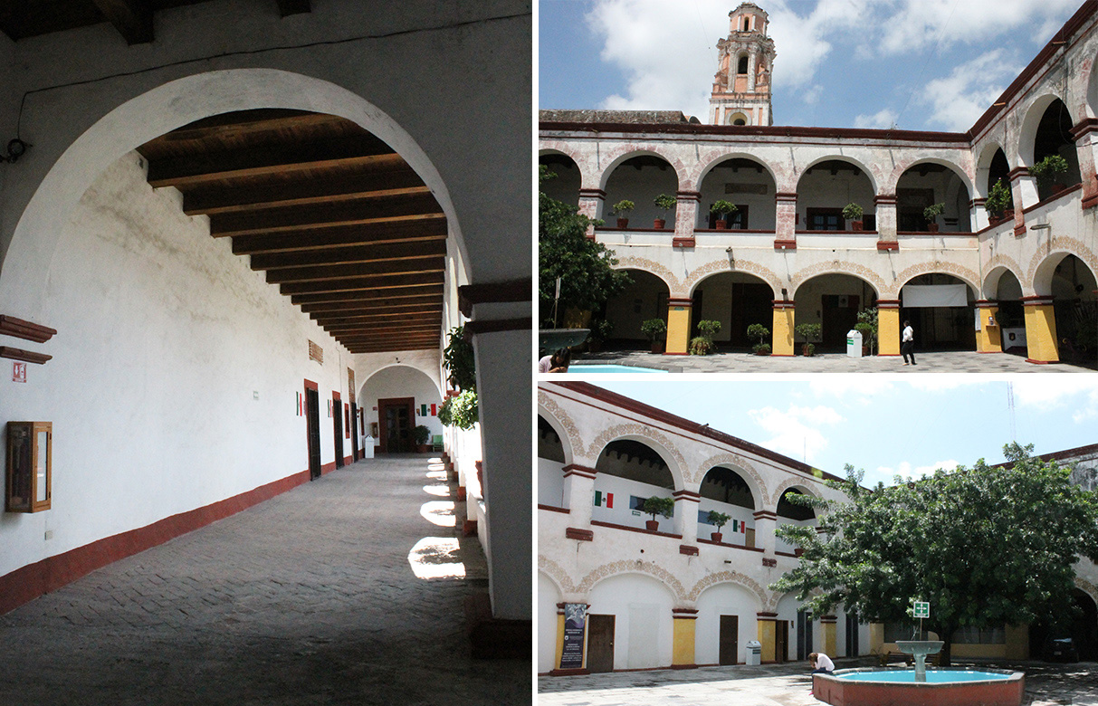 Detalle interior del claustro. Imagen 2015.