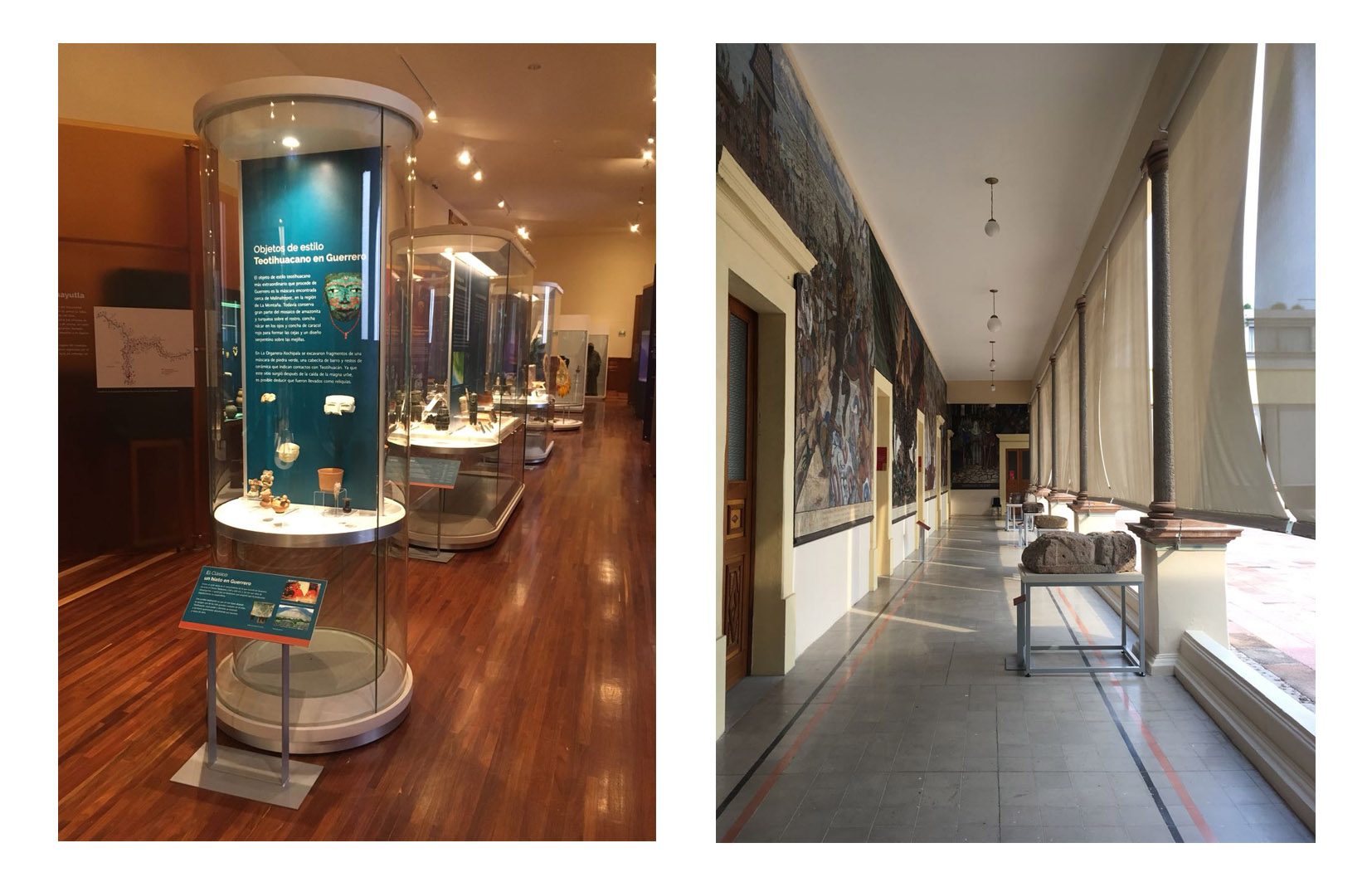 Sala de exposiciones crujía norte y Pasillo oriente, 2019.