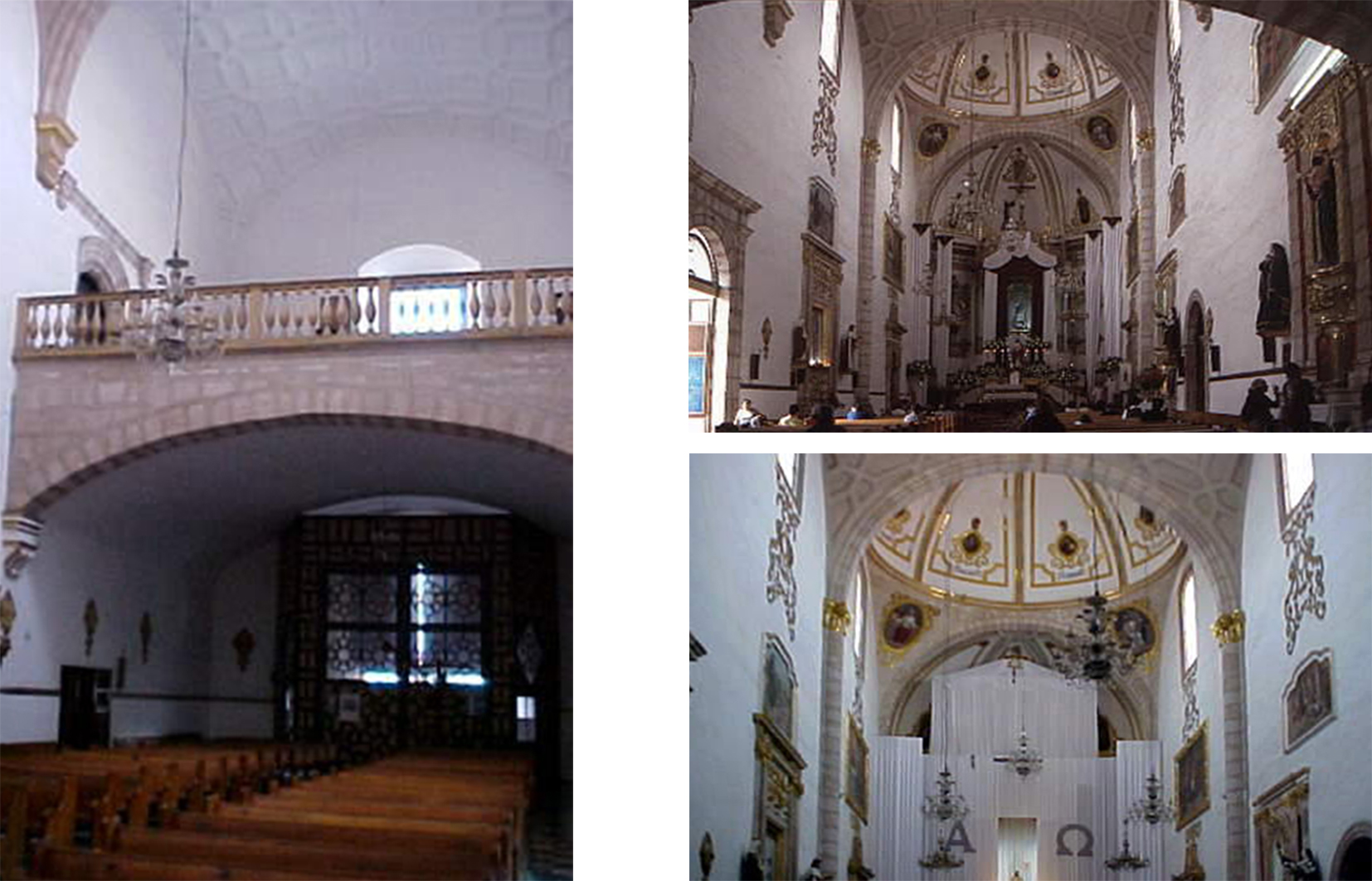 Interior del templo, 1999
