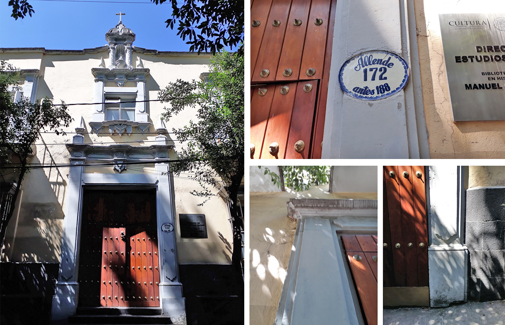 Detalle de portada y ornamentos, 2018.